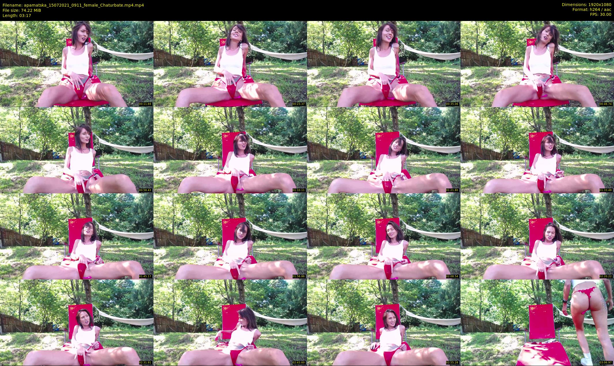 apamatska — 4 minute Chaturbate female cam show recording, 1080p, Jul 15, 2021