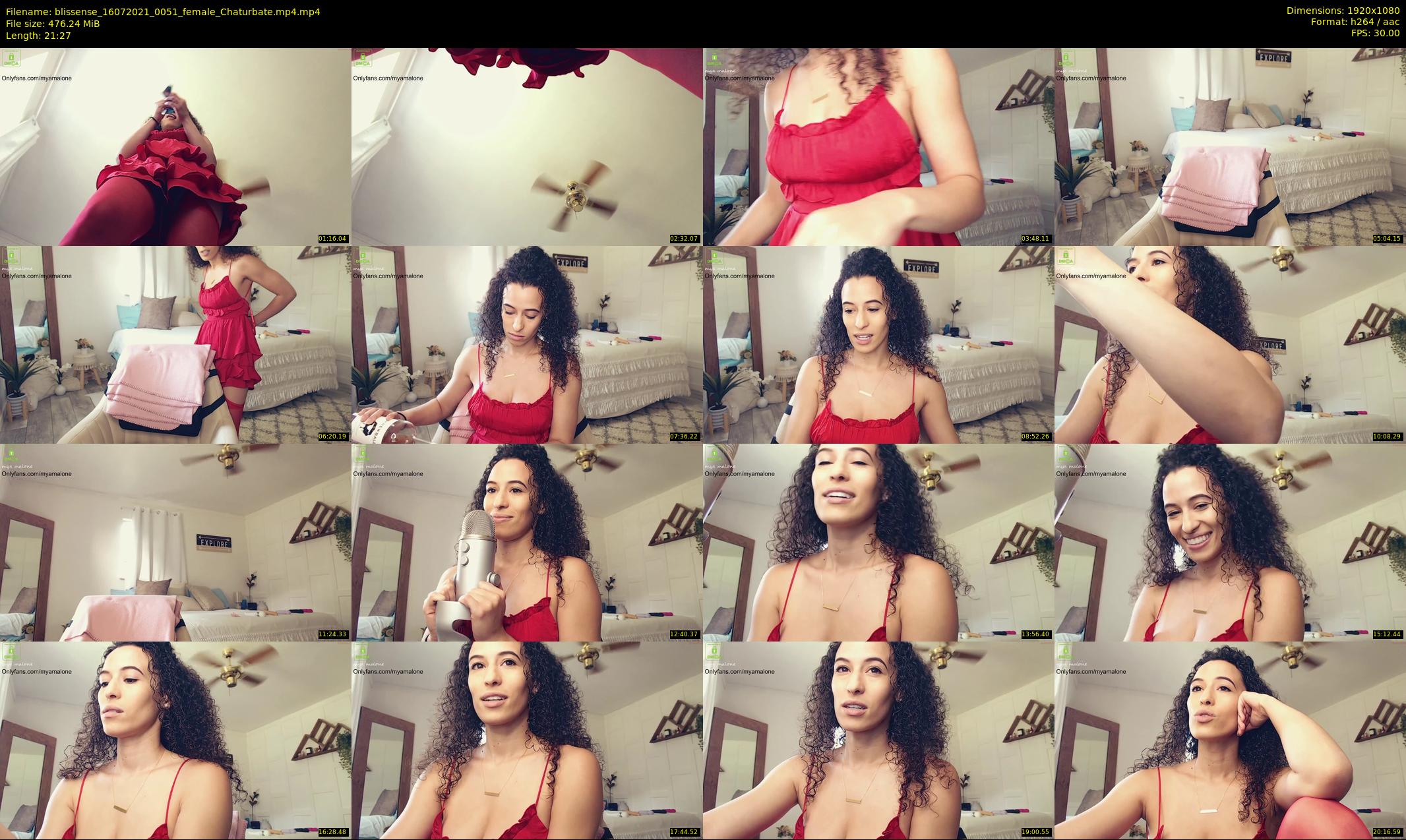 blissense — 22 minute Chaturbate female cam show recording, 1080p, Jul 16, 2021