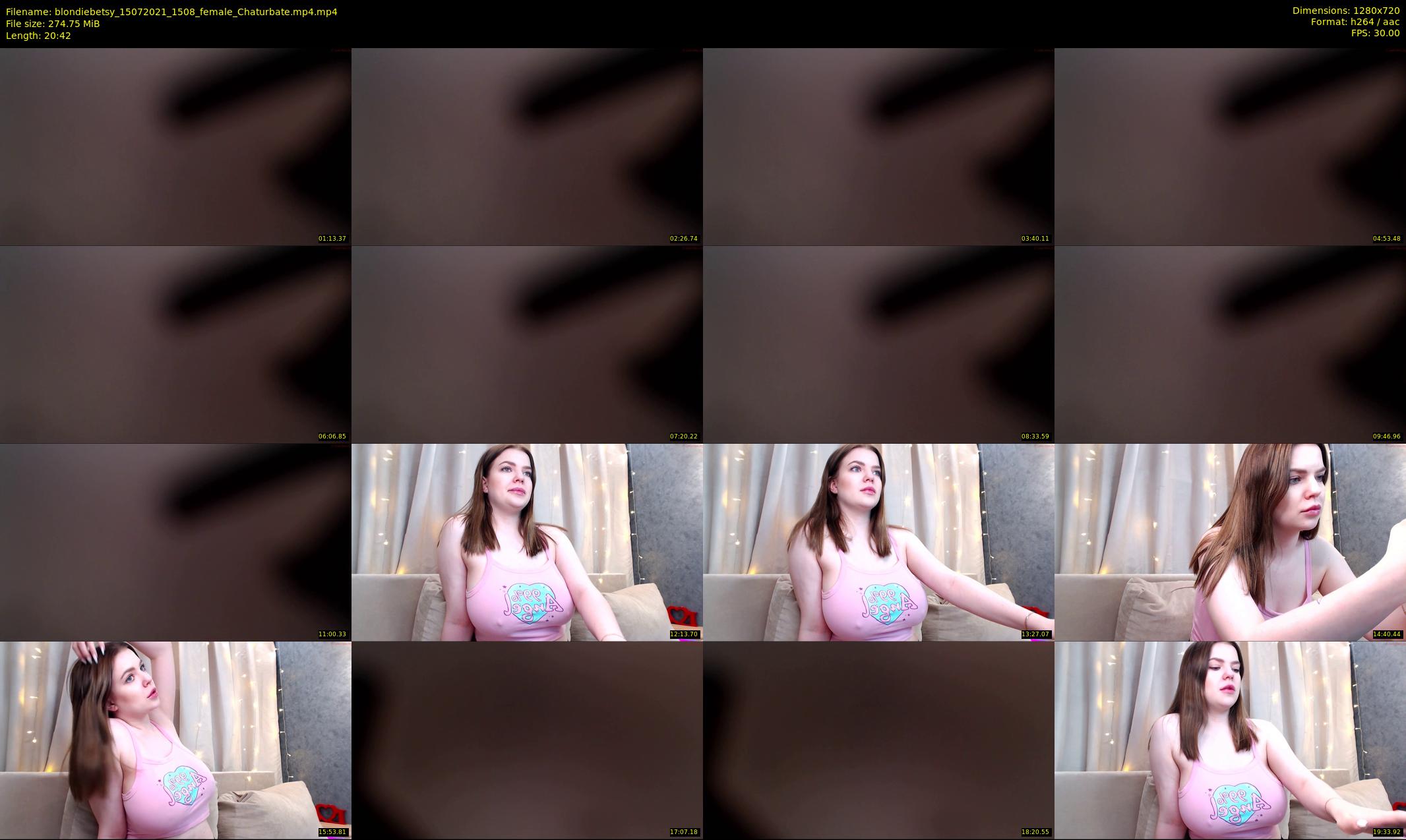 blondiebetsy — 21 minute Chaturbate female cam show recording, 720p, Jul 15, 2021
