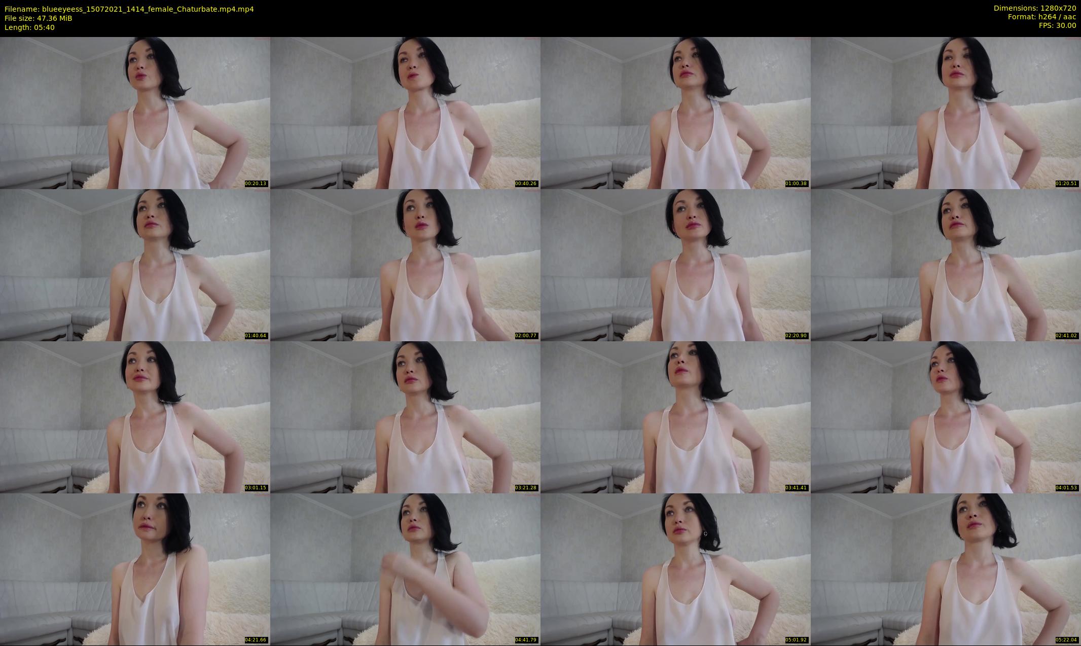 blueeyeess — 6 minute Chaturbate female cam show recording, 720p, Jul 15, 2021
