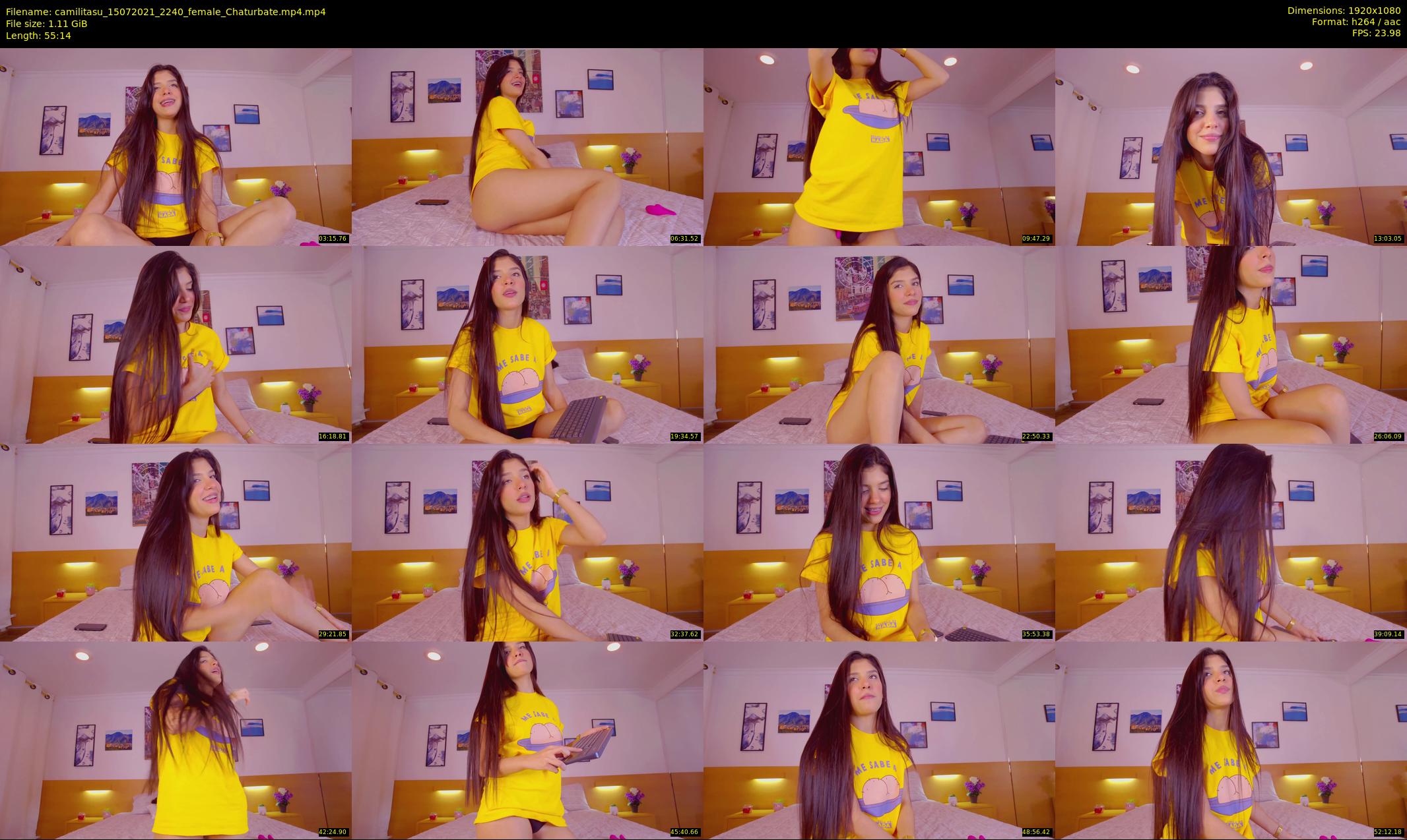 camilitasu — 56 minute Chaturbate female cam show recording, 1080p, Jul 15, 2021