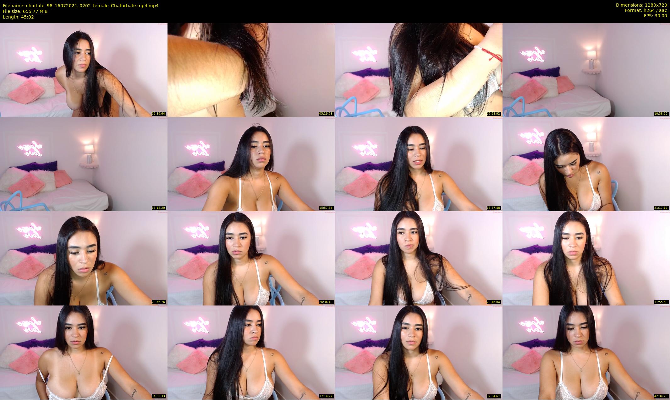 charlote_98 — 46 minute Chaturbate female cam show recording, 720p, Jul 16, 2021