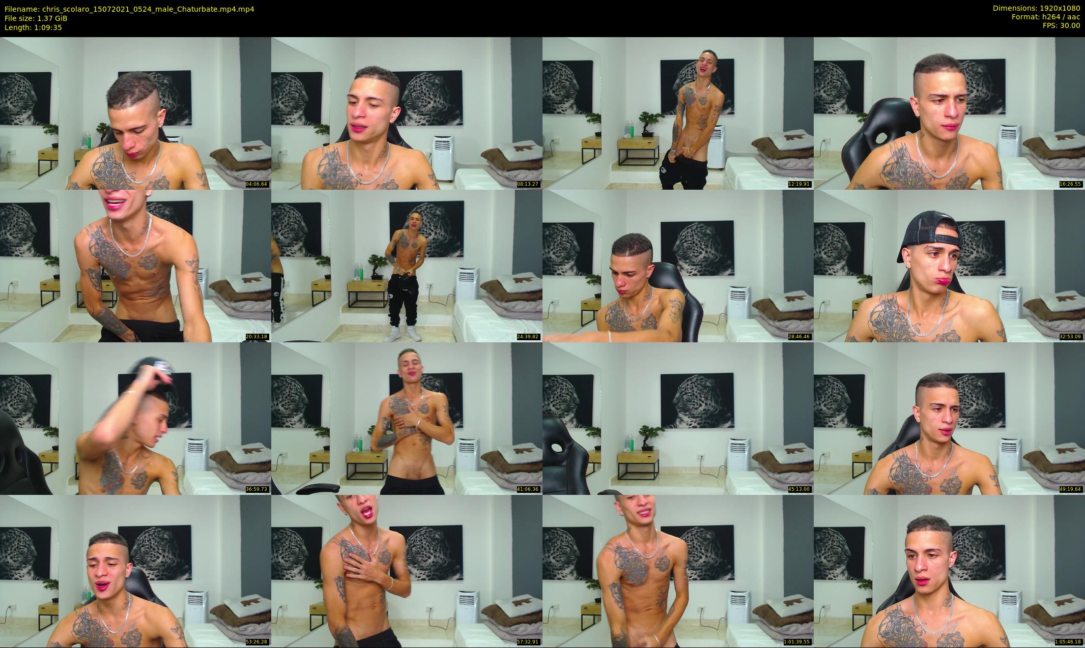 chris_scolaro — 70 minute Chaturbate male cam show recording, 1080p, Jul 15, 2021