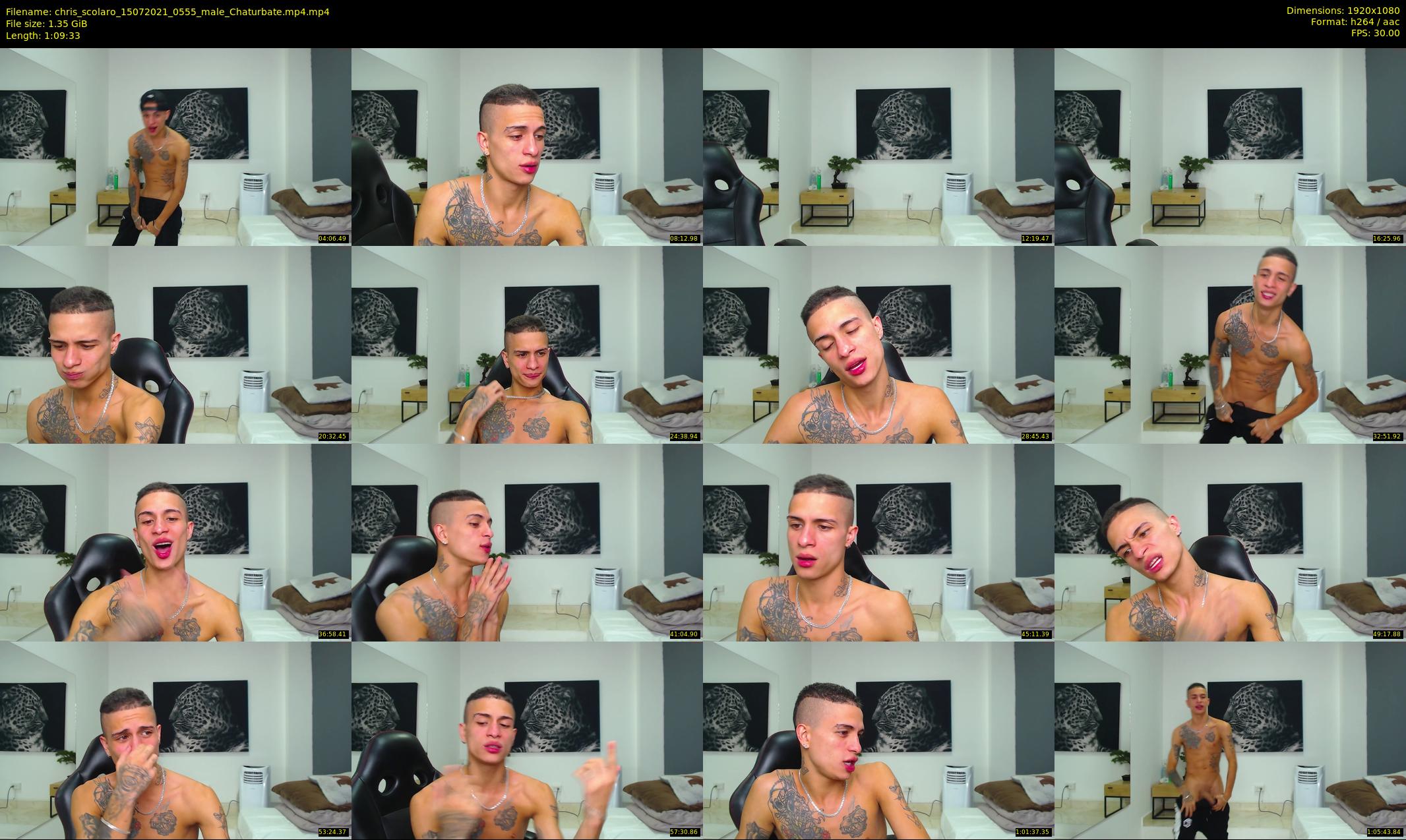 chris_scolaro — 70 minute Chaturbate male cam show recording, 1080p, Jul 15, 2021