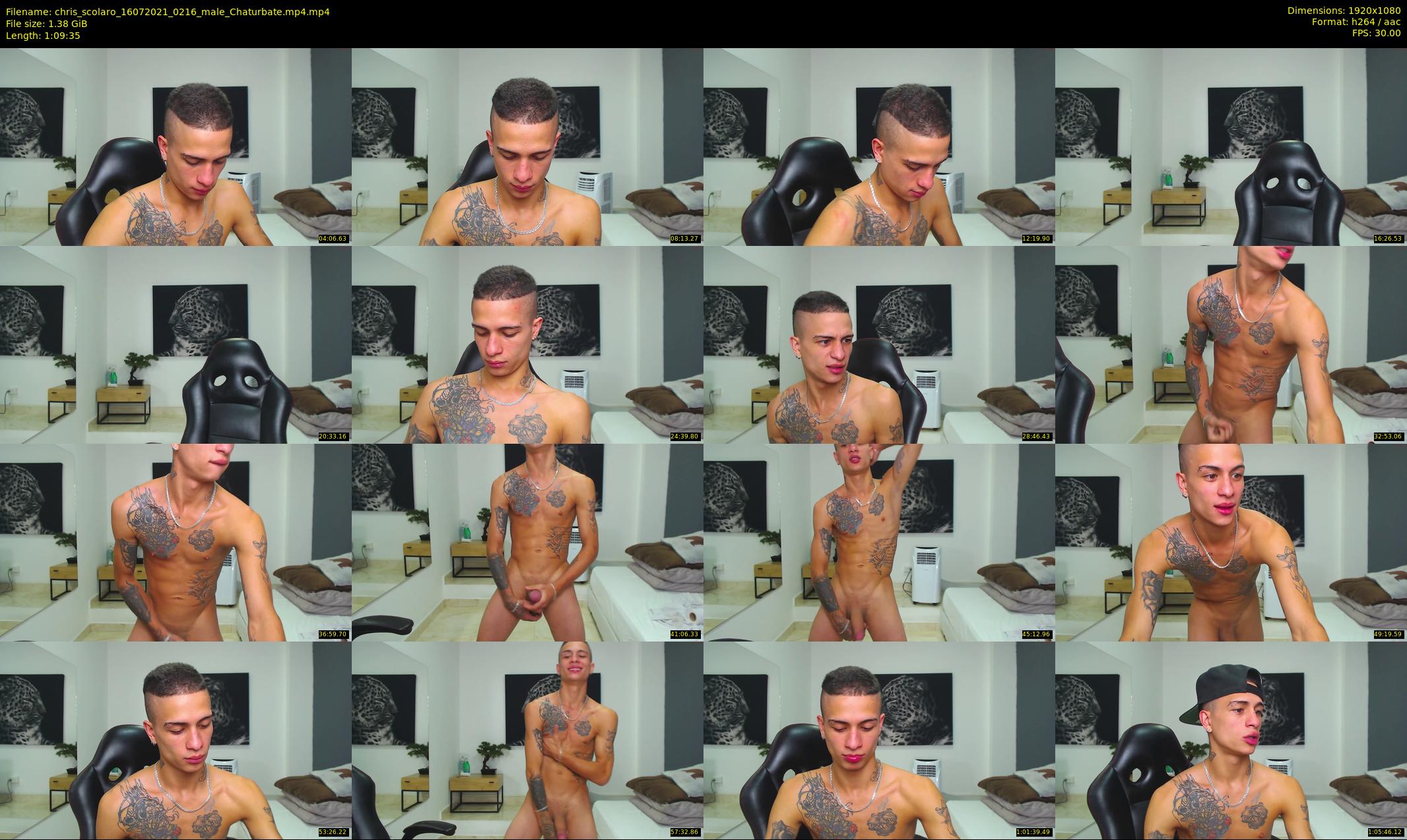 chris_scolaro — 70 minute Chaturbate male cam show recording, 1080p, Jul 16, 2021