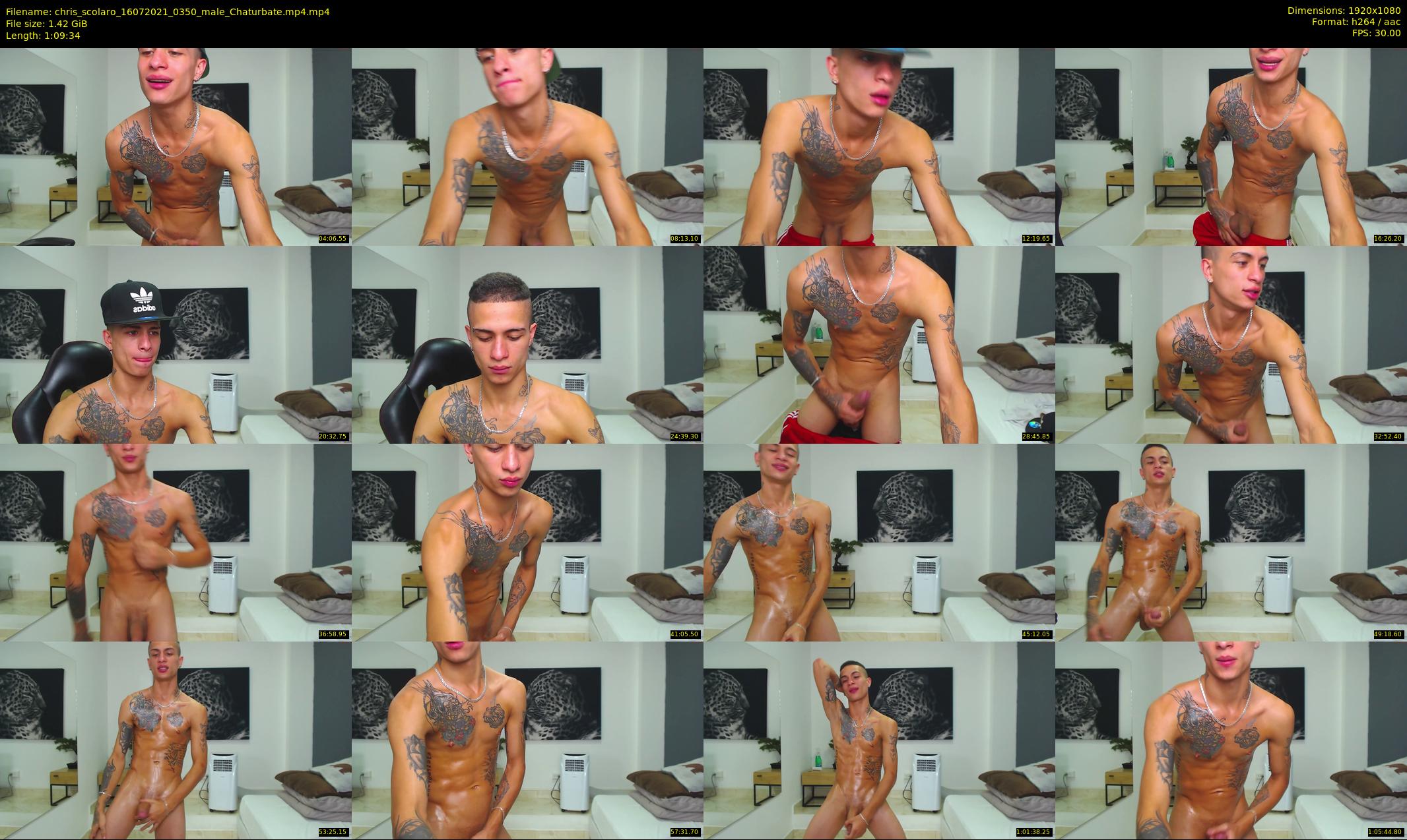 chris_scolaro — 70 minute Chaturbate male cam show recording, 1080p, Jul 16, 2021