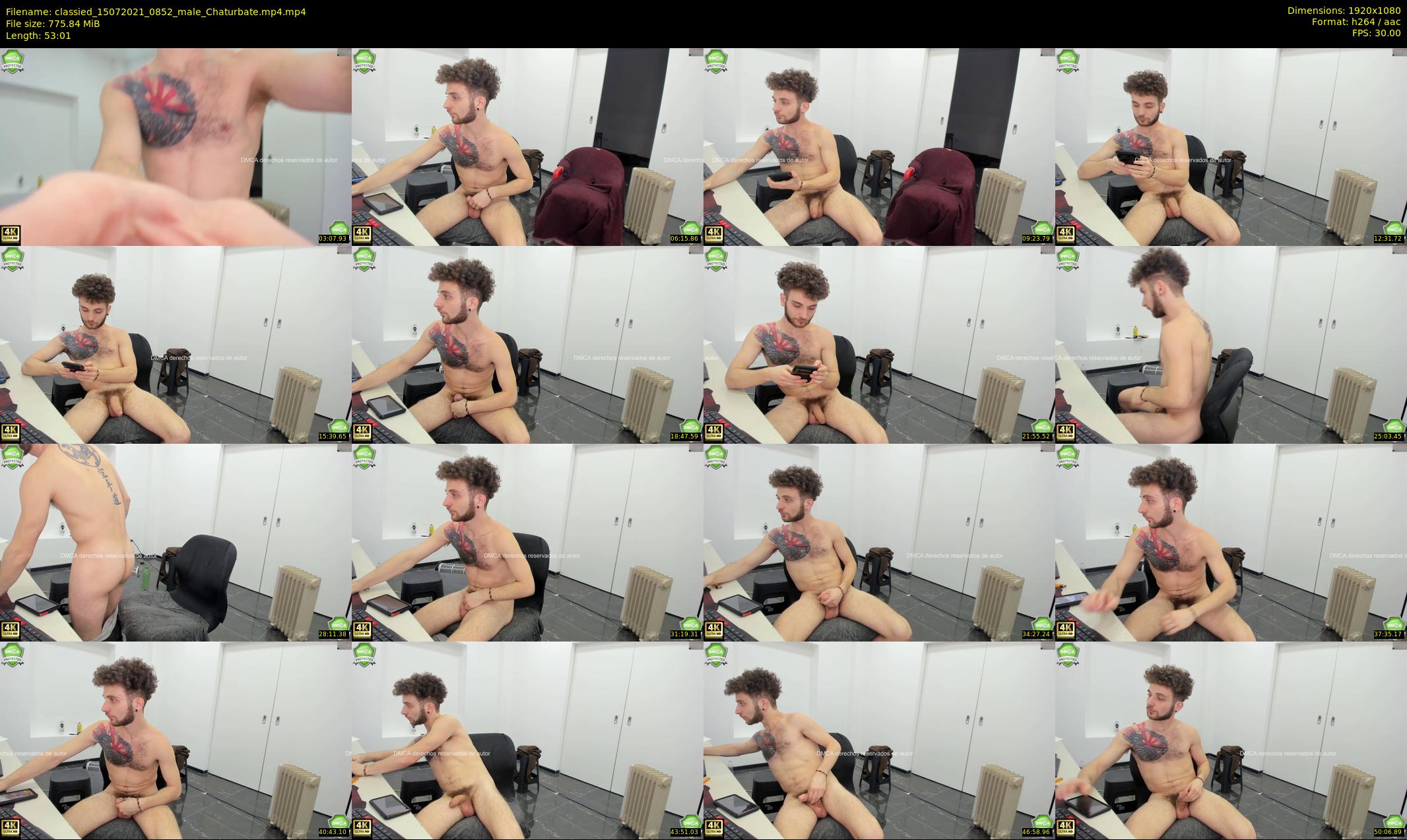 classied — 54 minute Chaturbate male cam show recording, 1080p, Jul 15, 2021