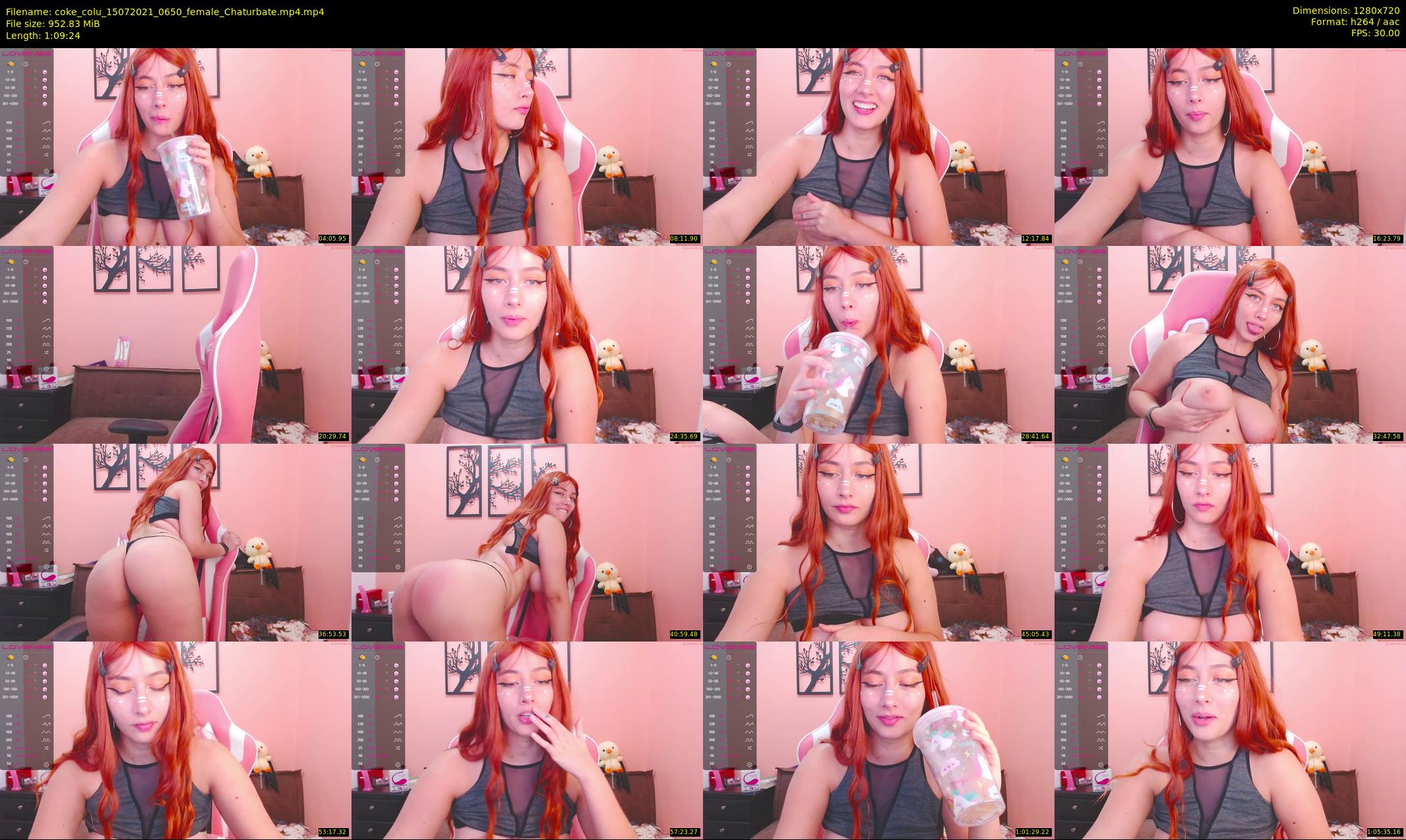 coke_colu — 70 minute Chaturbate female cam show recording, 720p, Jul 15, 2021