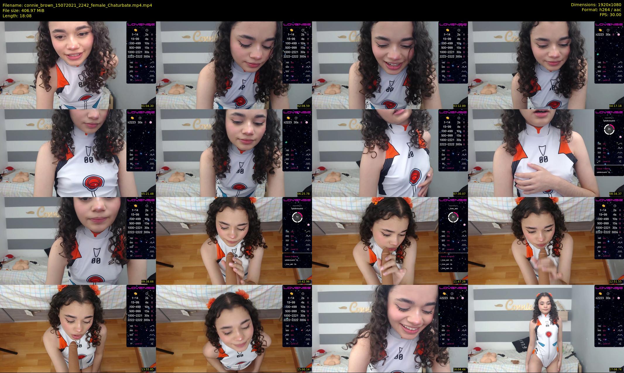connie_brown — 19 minute Chaturbate female cam show recording, 1080p, Jul 15, 2021