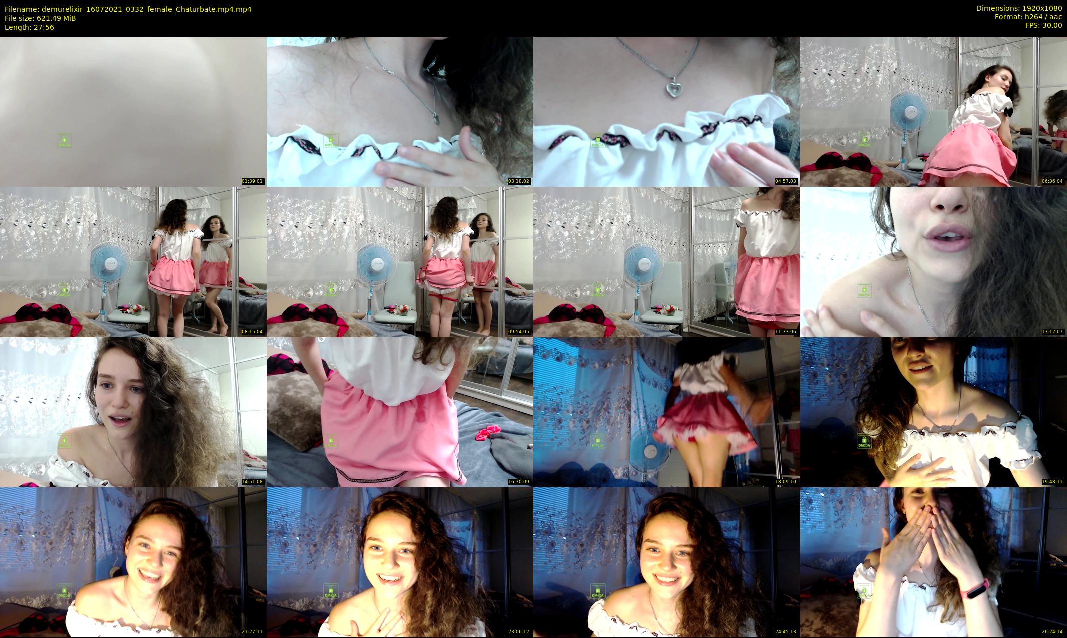 demurelixir — 28 minute Chaturbate female cam show recording, 1080p, Jul 16, 2021