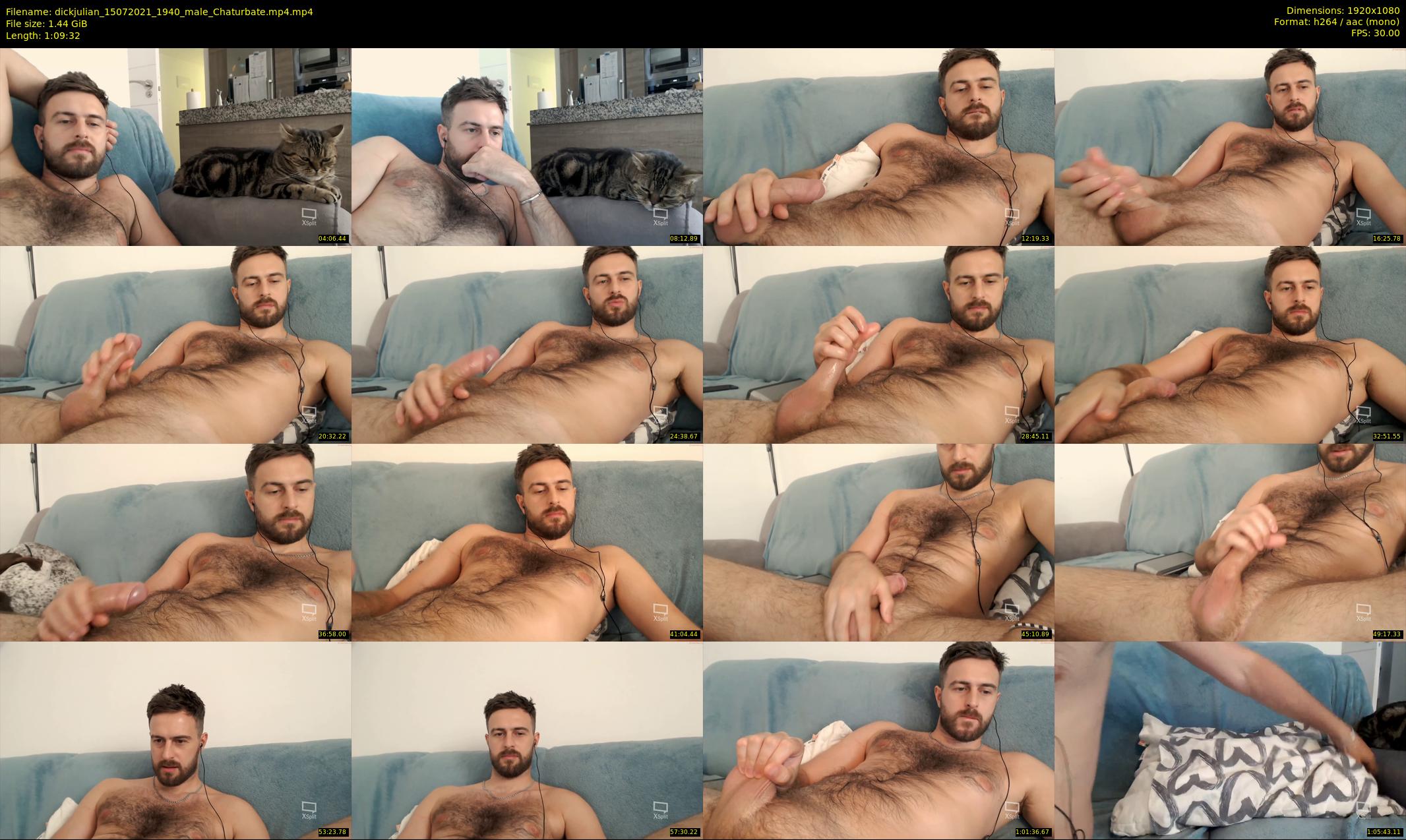 dickjulian — 70 minute Chaturbate male cam show recording, 1080p, Jul 15, 2021