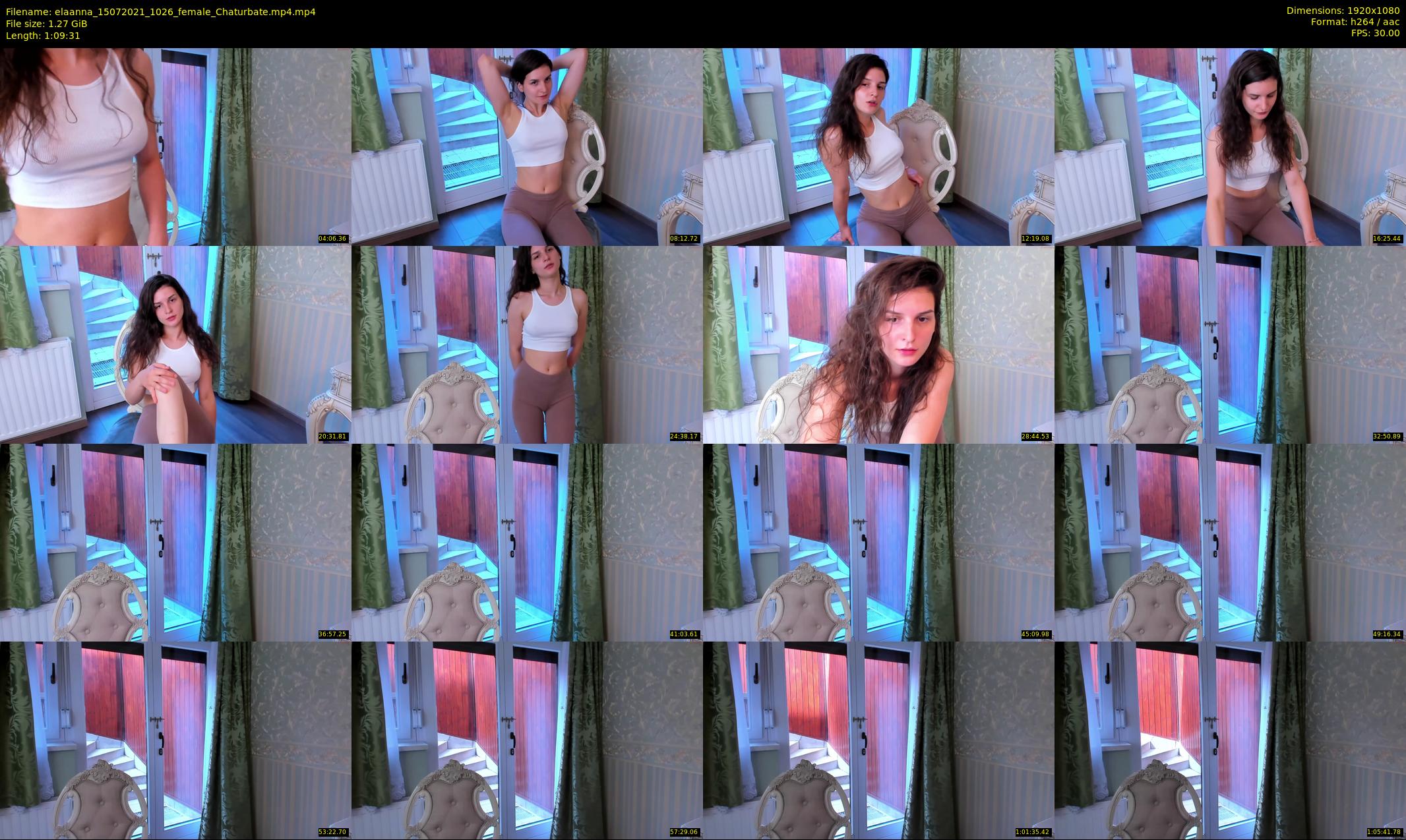 elaanna — 70 minute Chaturbate female cam show recording, 1080p, Jul 15, 2021