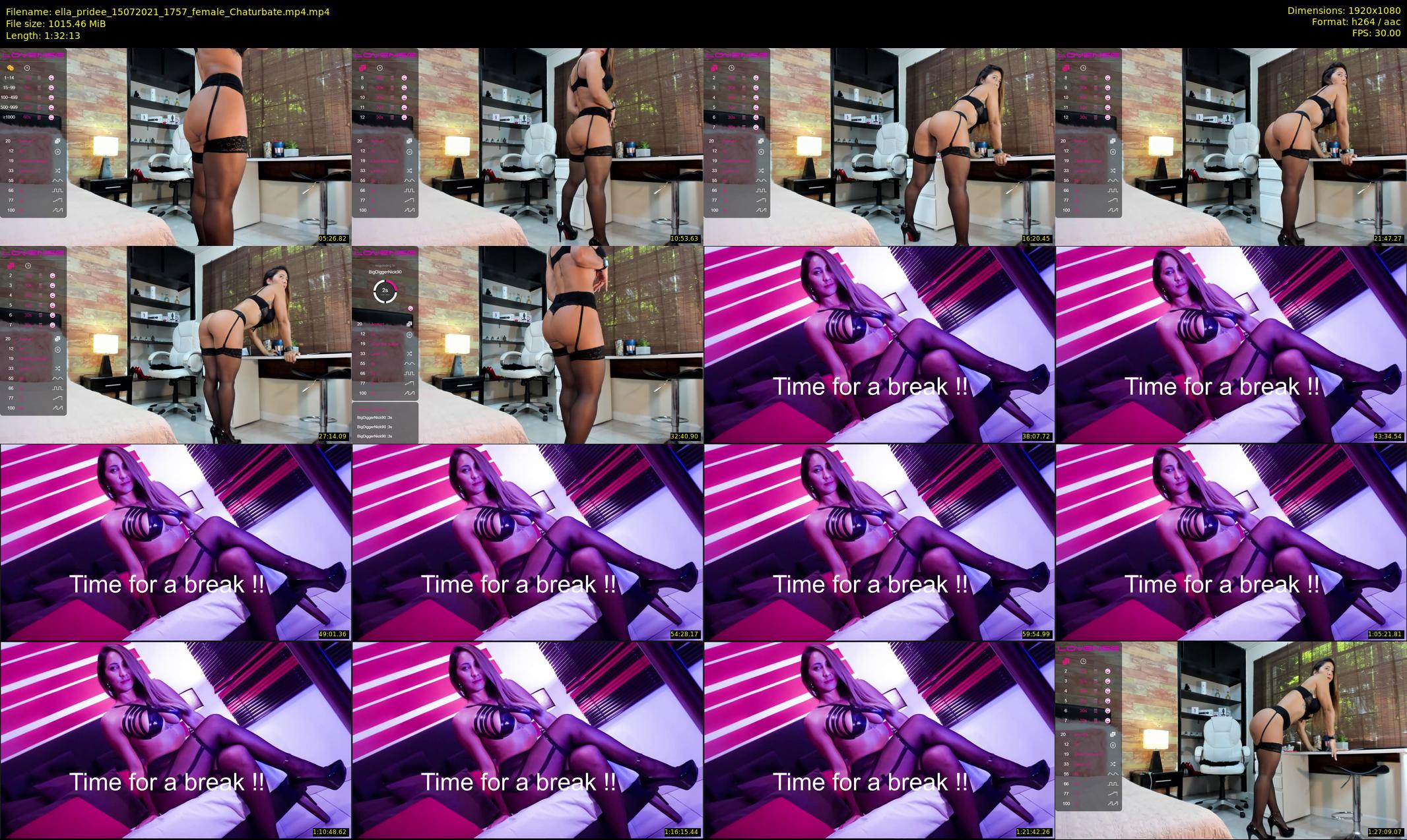 ella_pridee — 93 minute Chaturbate female cam show recording, 1080p, Jul 15, 2021