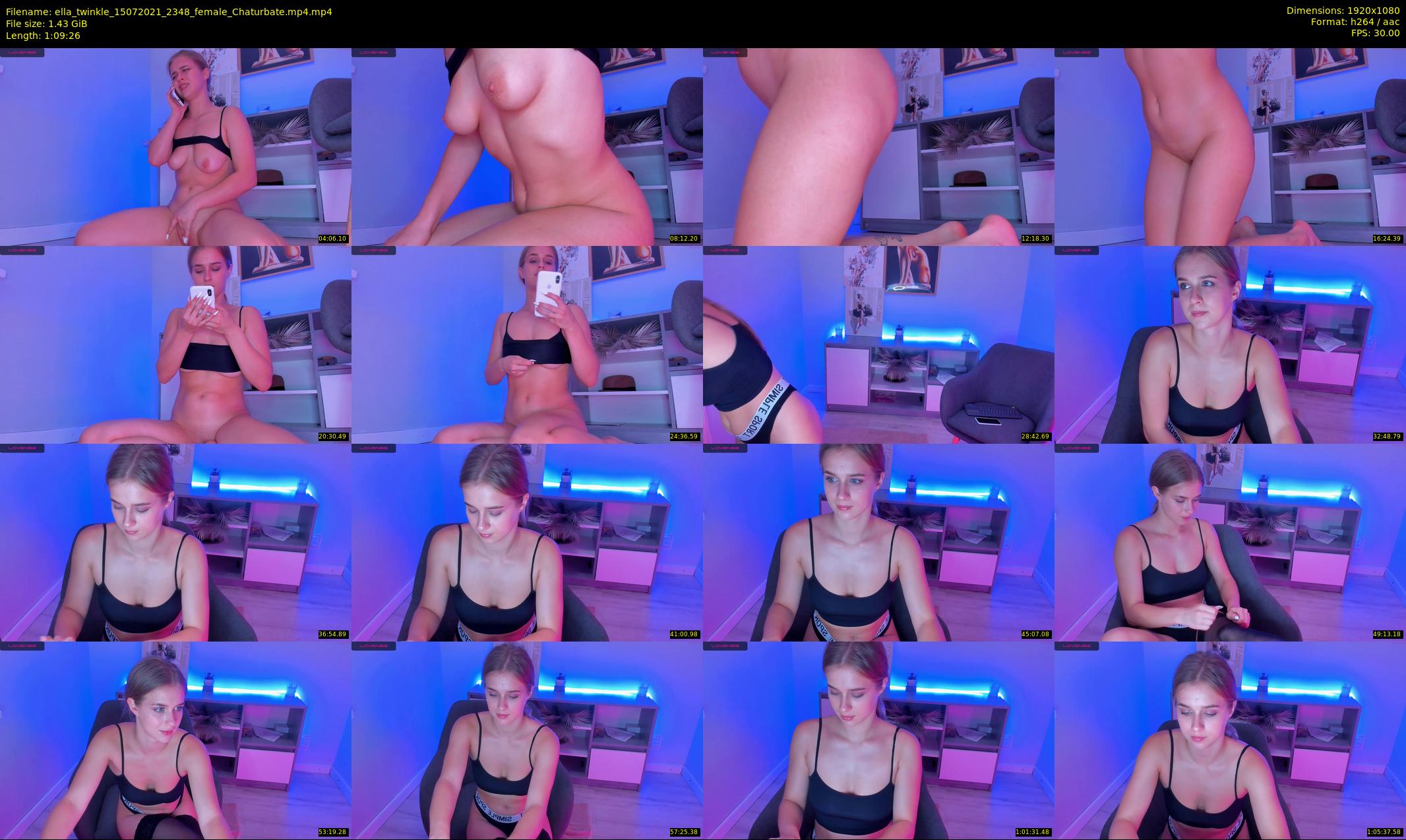 ella_twinkle — 70 minute Chaturbate female cam show recording, 1080p, Jul 15, 2021