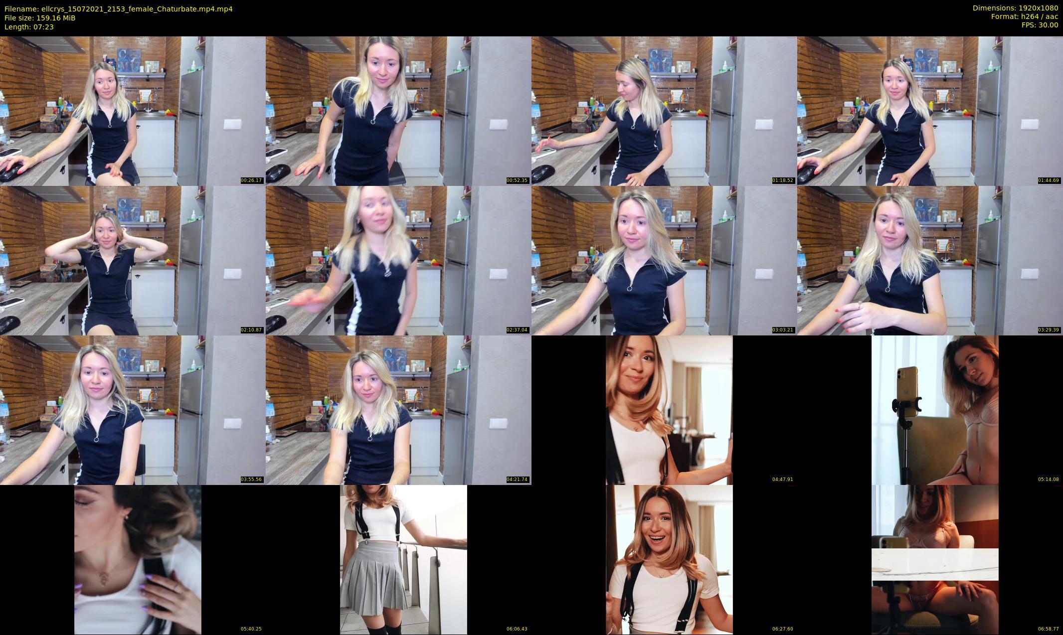 ellcrys — 8 minute Chaturbate couple cam show recording, 1080p, Jul 15, 2021