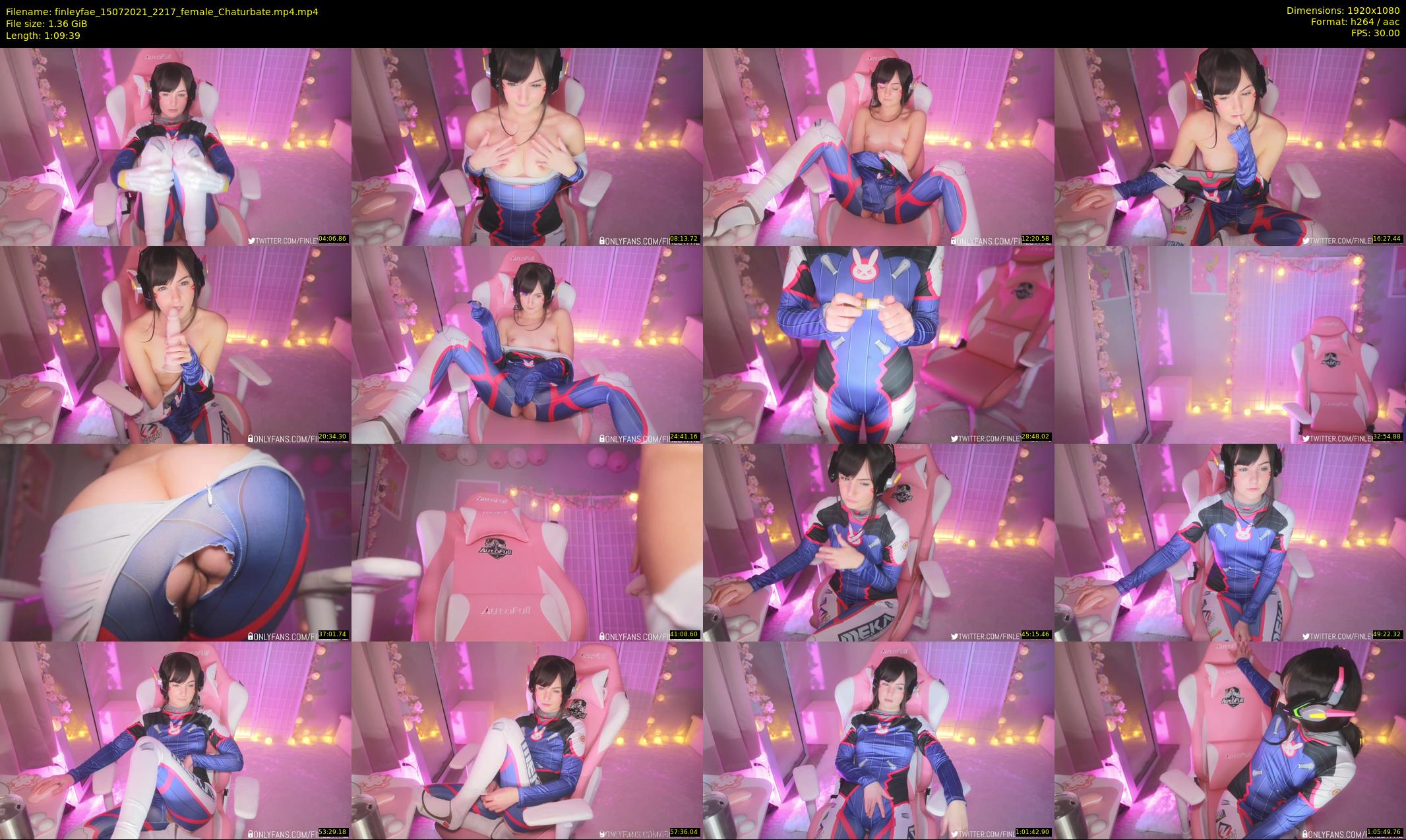 finleyfae — 70 minute Chaturbate female cam show recording, 1080p, Jul 15, 2021