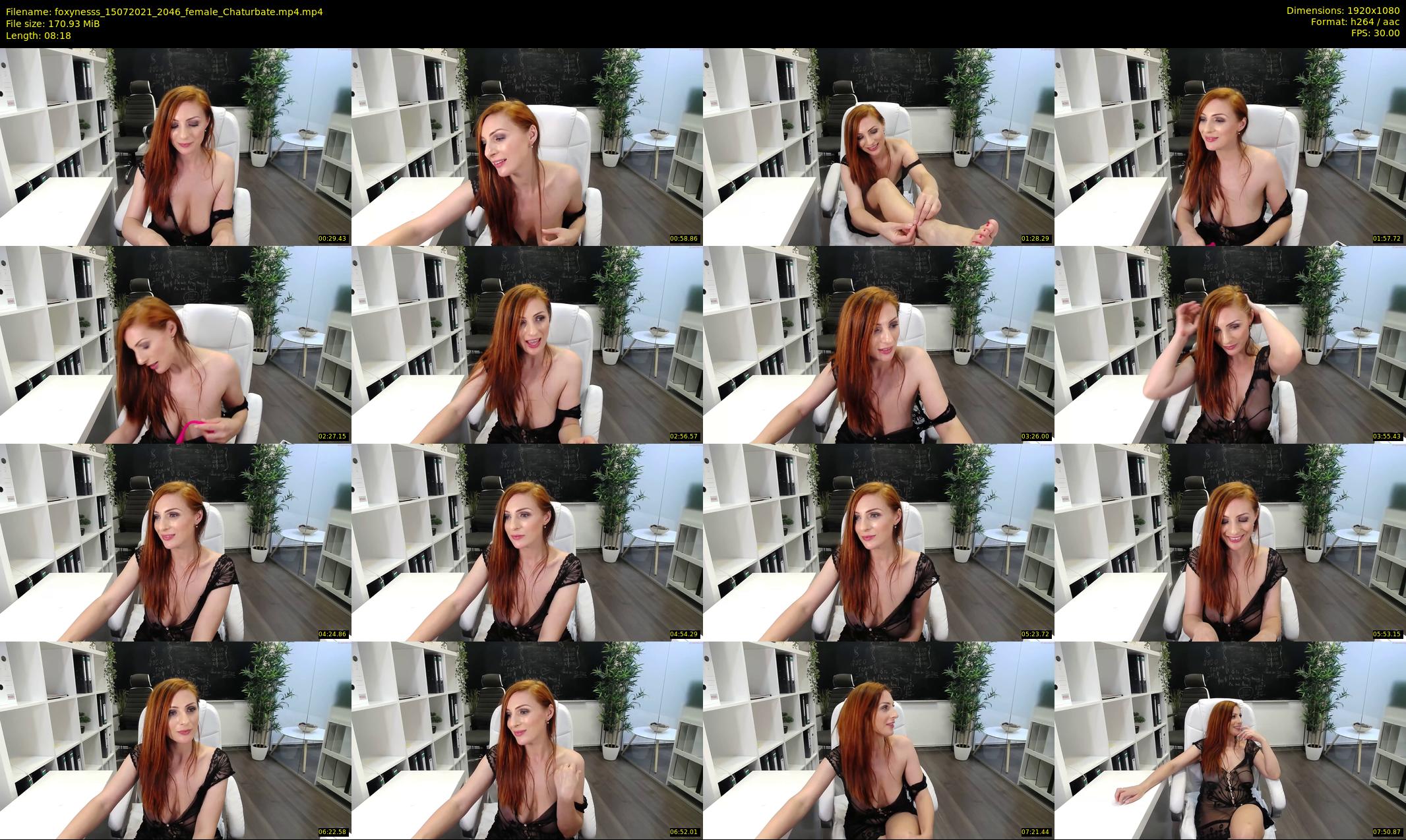 foxynesss — 9 minute Chaturbate female cam show recording, 1080p, Jul 15, 2021
