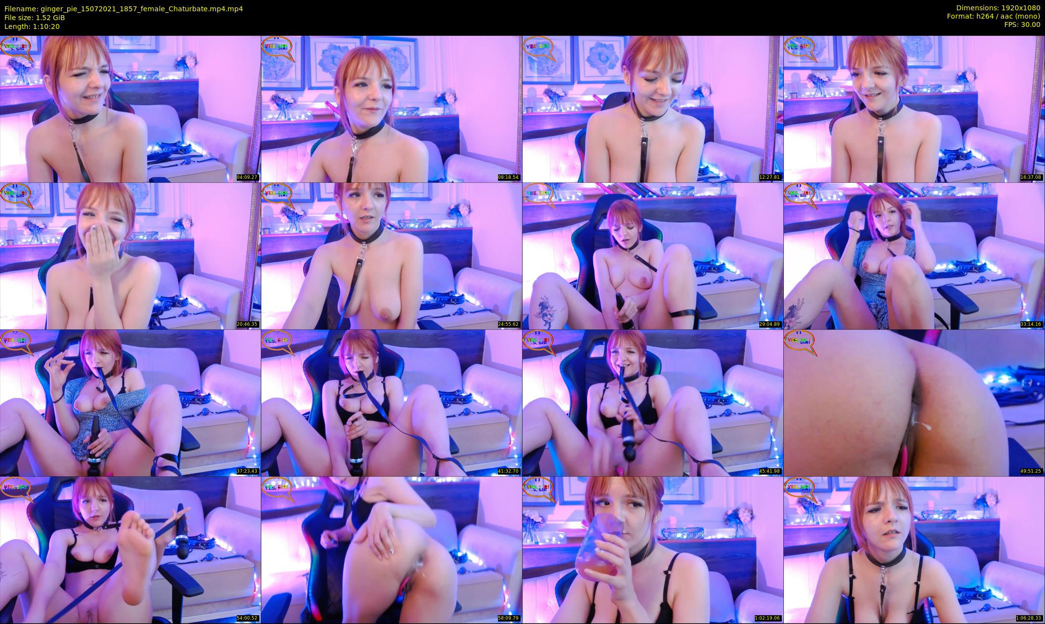 ginger_pie — 71 minute Chaturbate female cam show recording, 1080p, Jul 15, 2021