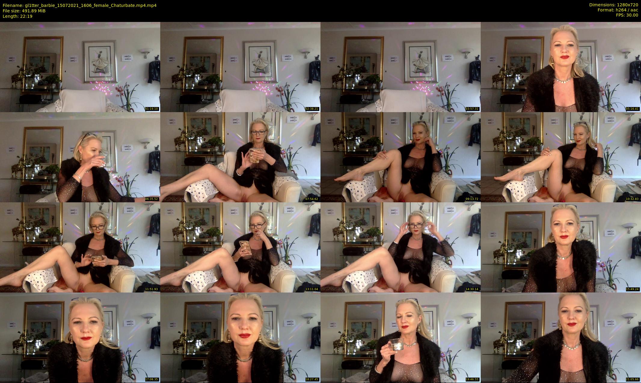 gl1tter_barbie — 23 minute Chaturbate female cam show recording, 720p, Jul 15, 2021