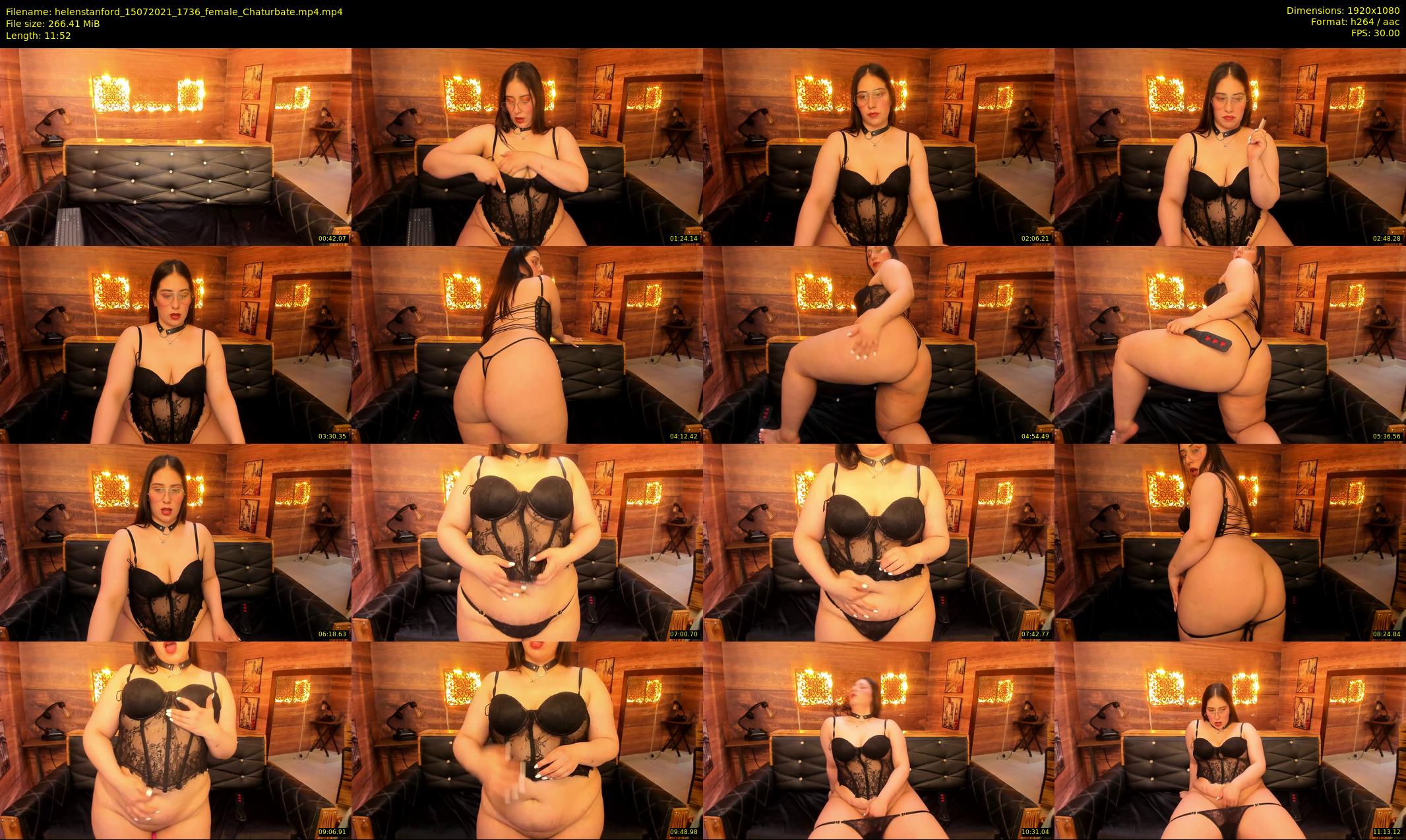 helenstanford — 12 minute Chaturbate female cam show recording, 1080p, Jul 15, 2021