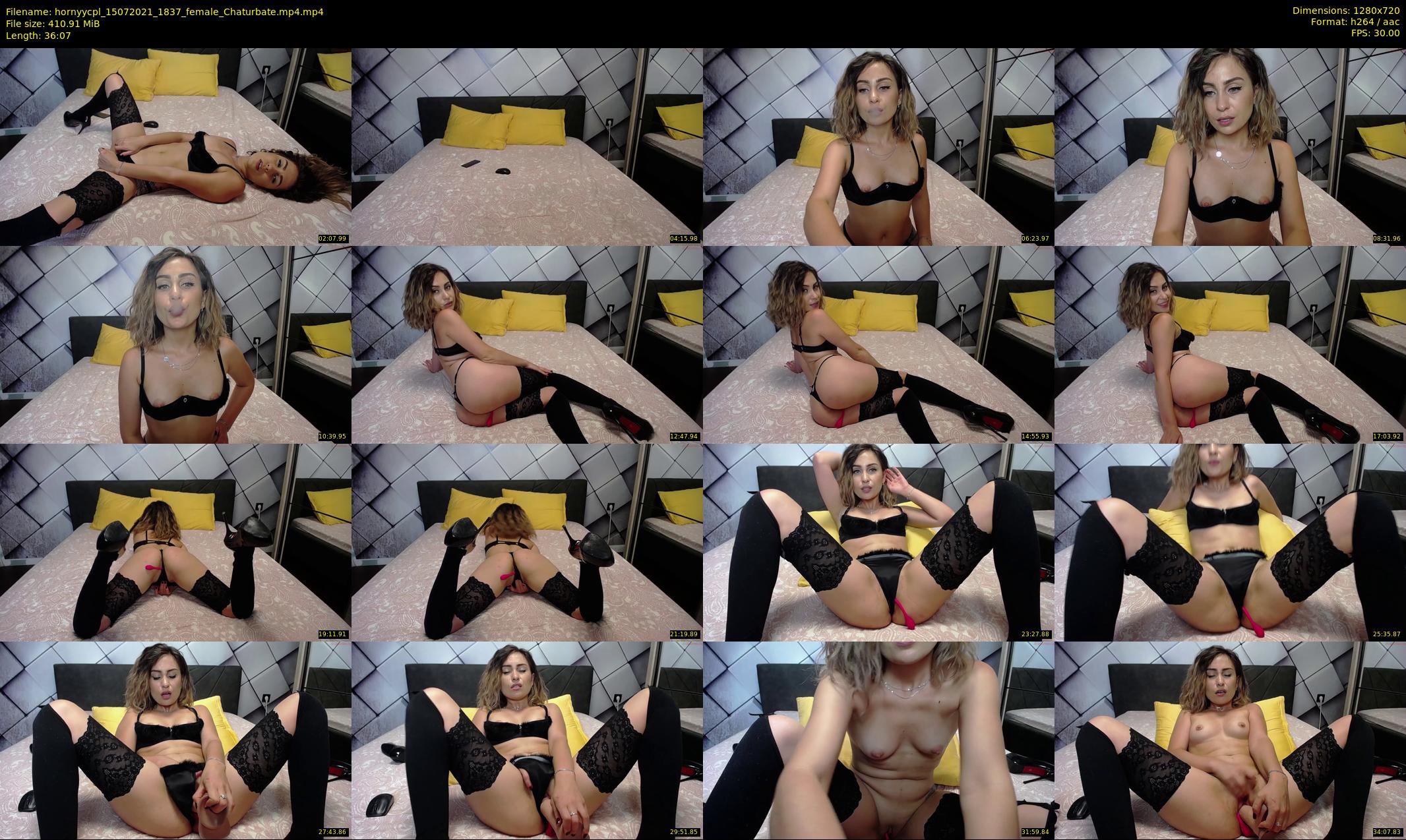 hornyycpl — 37 minute Chaturbate couple cam show recording, 720p, Jul 15, 2021