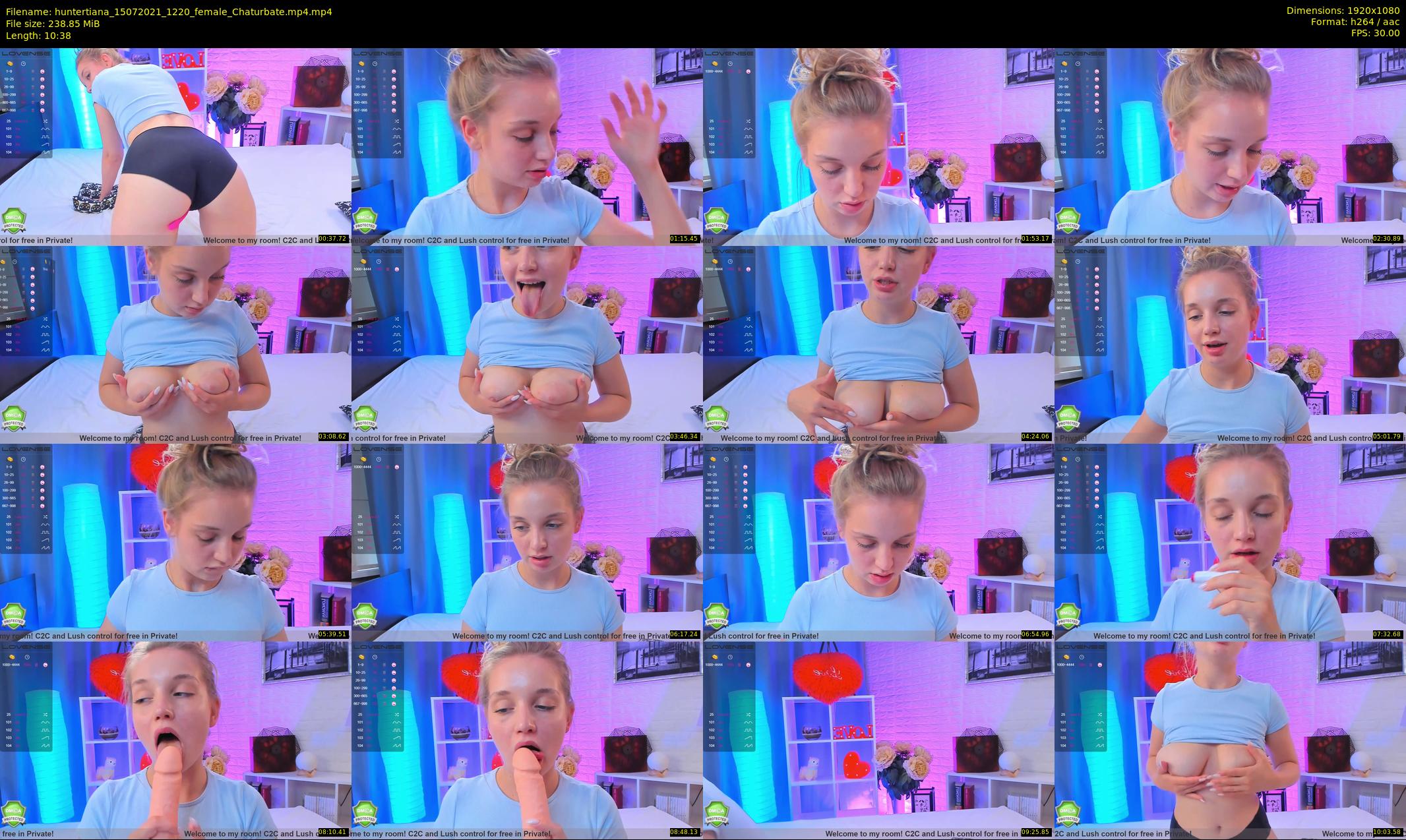 huntertiana — 11 minute Chaturbate female cam show recording, 1080p, Jul 15, 2021