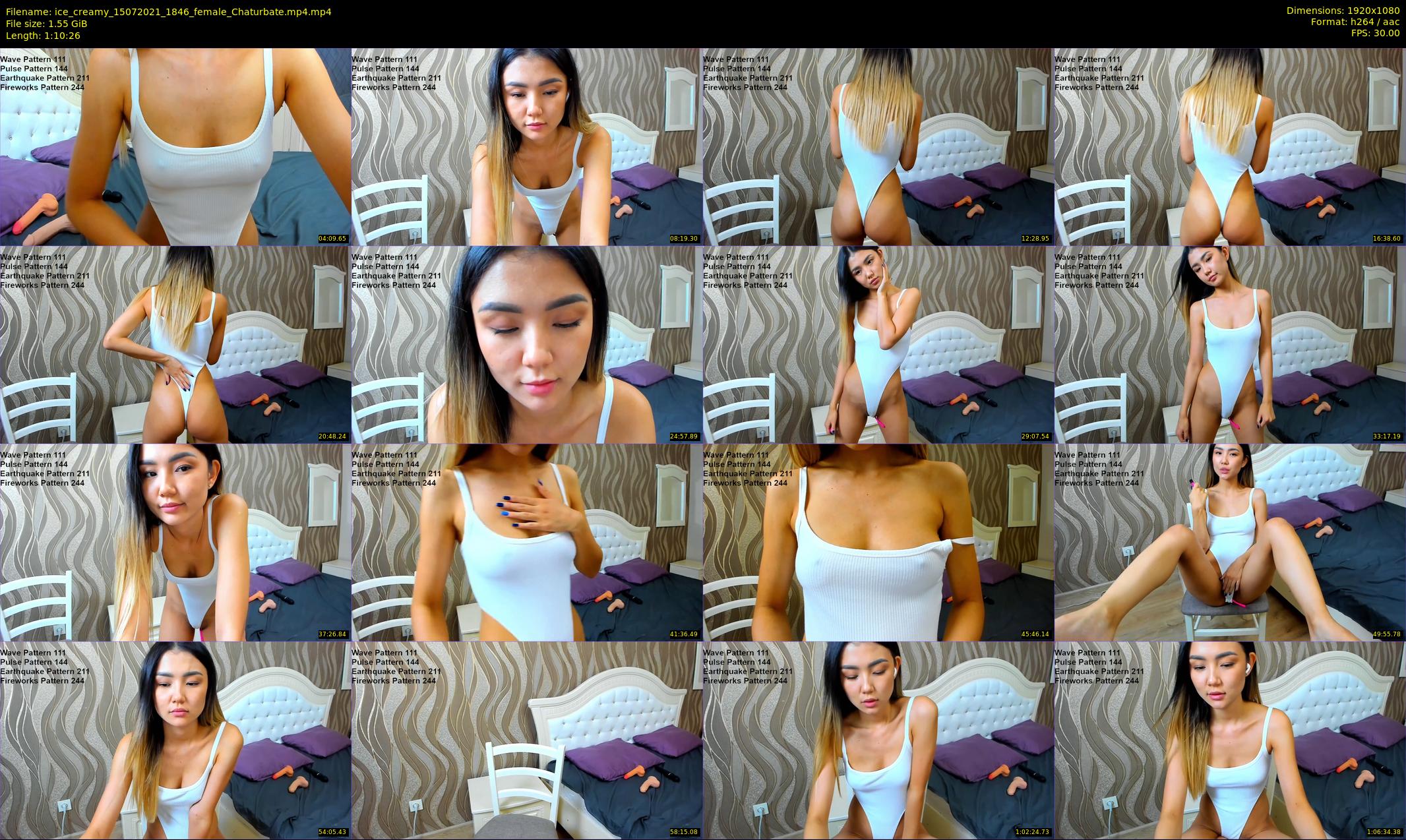 ice_creamy — 71 minute Chaturbate female cam show recording, 1080p, Jul 15, 2021