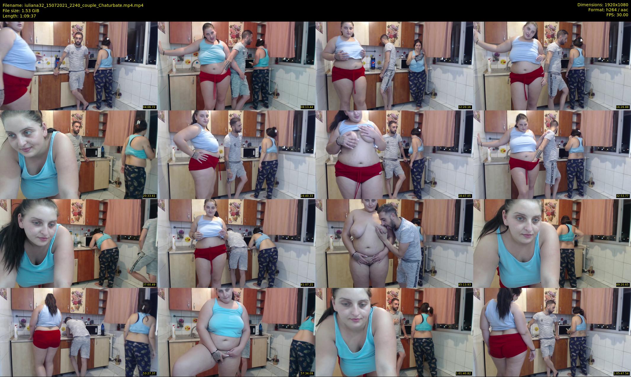 iuliana32 — 70 minute Chaturbate couple cam show recording, 1080p, Jul 15, 2021