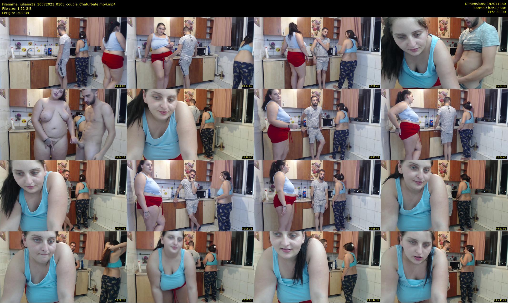 iuliana32 — 70 minute Chaturbate couple cam show recording, 1080p, Jul 16, 2021