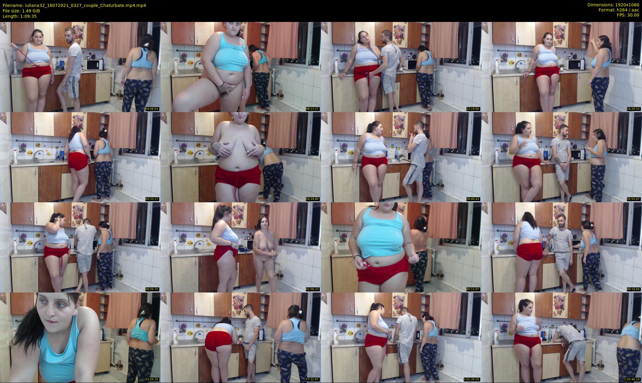 iuliana32 — 70 minute Chaturbate couple cam show recording, 1080p, Jul 16, 2021