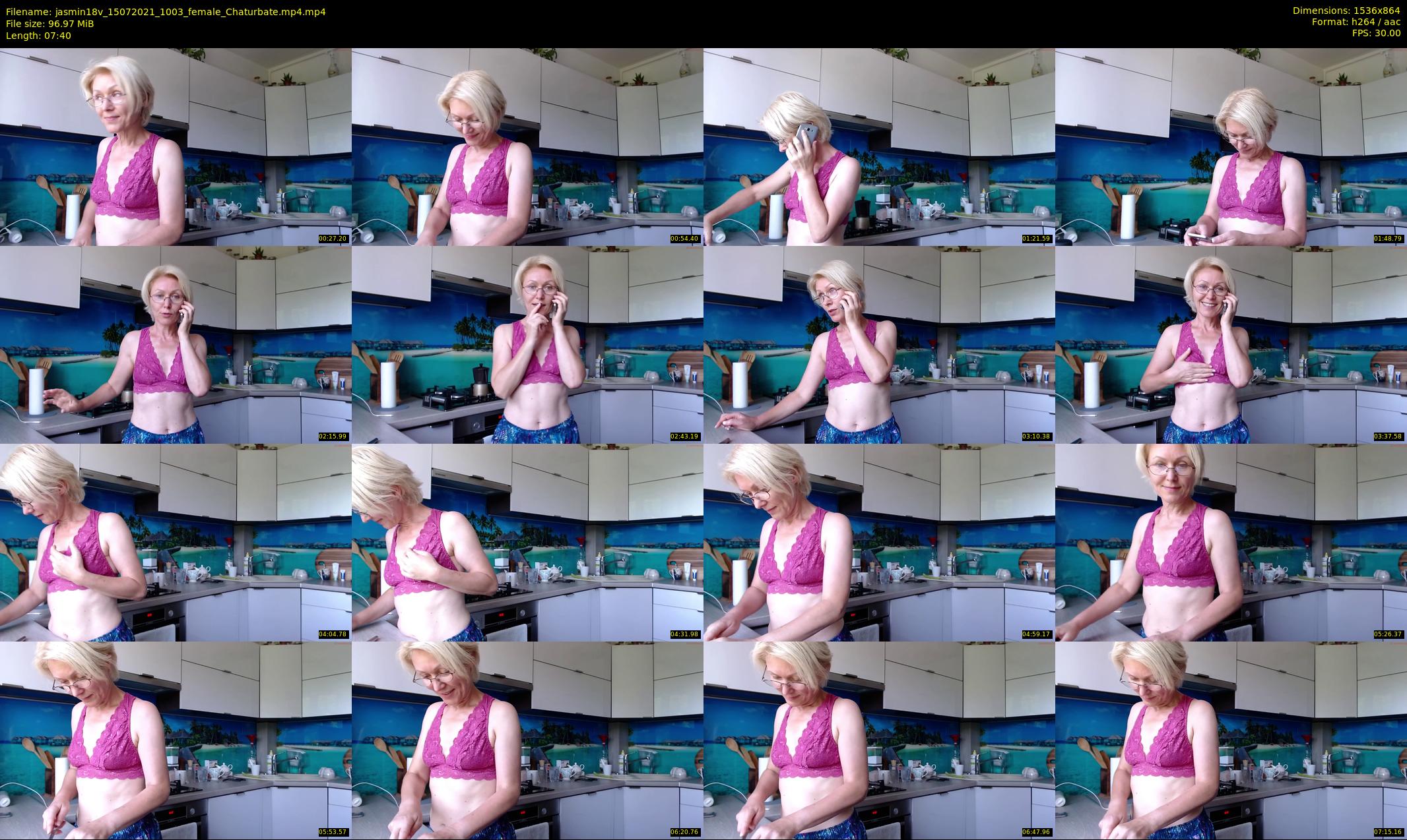 jasmin18v — 8 minute Chaturbate female cam show recording, 720p, Jul 15, 2021