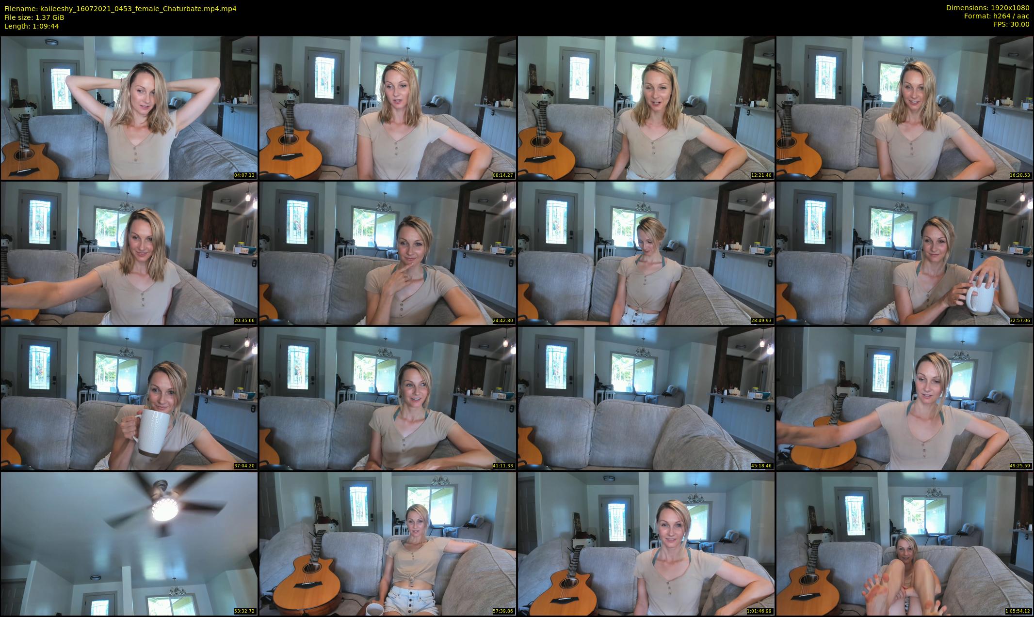 kaileeshy — 70 minute Chaturbate female cam show recording, 1080p, Jul 16, 2021