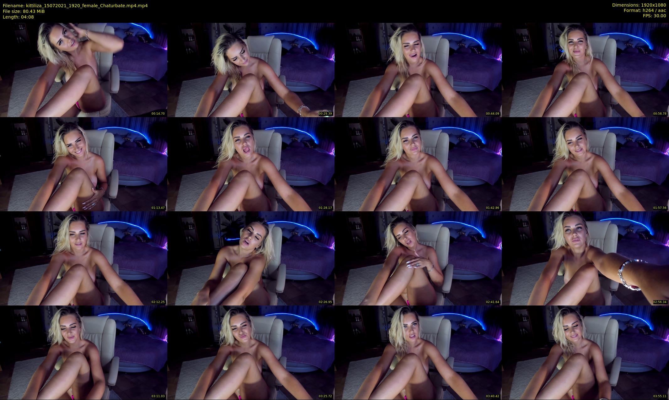kittiliza — 5 minute Chaturbate female cam show recording, 1080p, Jul 15, 2021