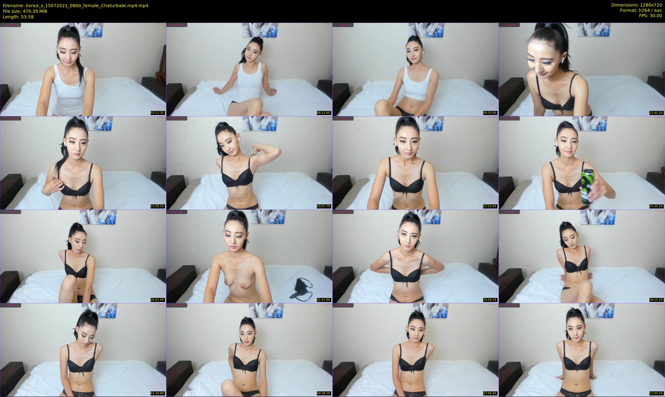 korea_s — 54 minute Chaturbate female cam show recording, 720p, Jul 15, 2021
