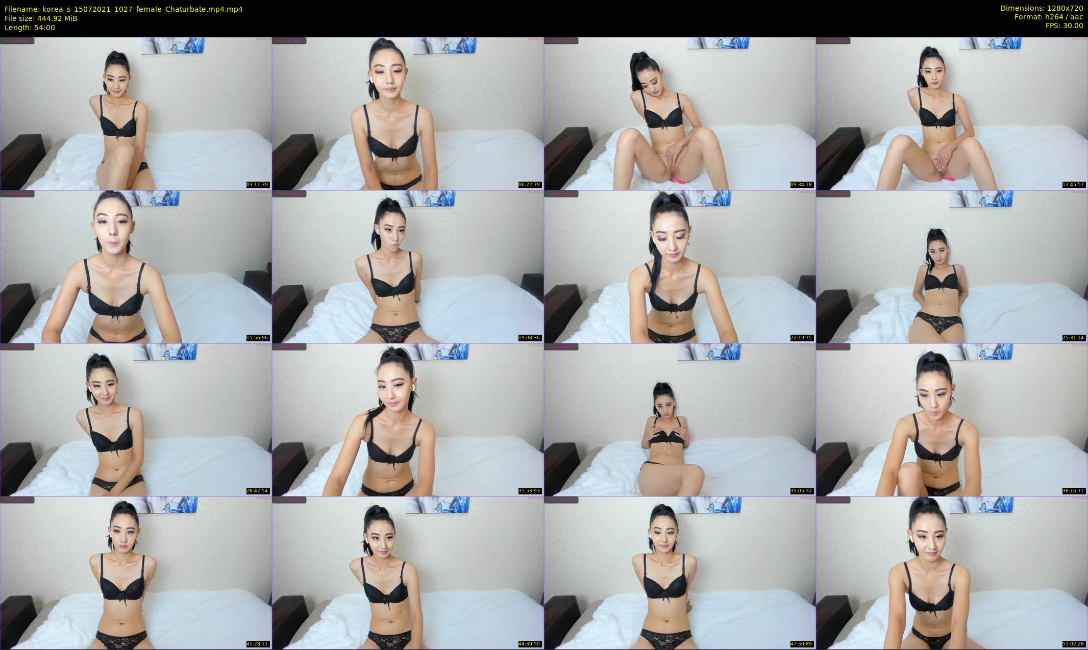 korea_s — 54 minute Chaturbate female cam show recording, 720p, Jul 15, 2021