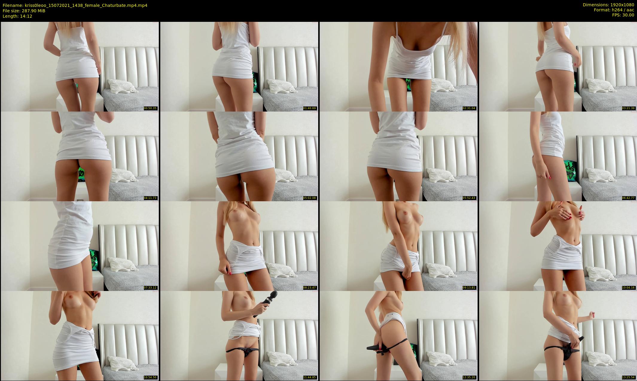 kriss0leoo — 15 minute Chaturbate couple cam show recording, 1080p, Jul 15, 2021