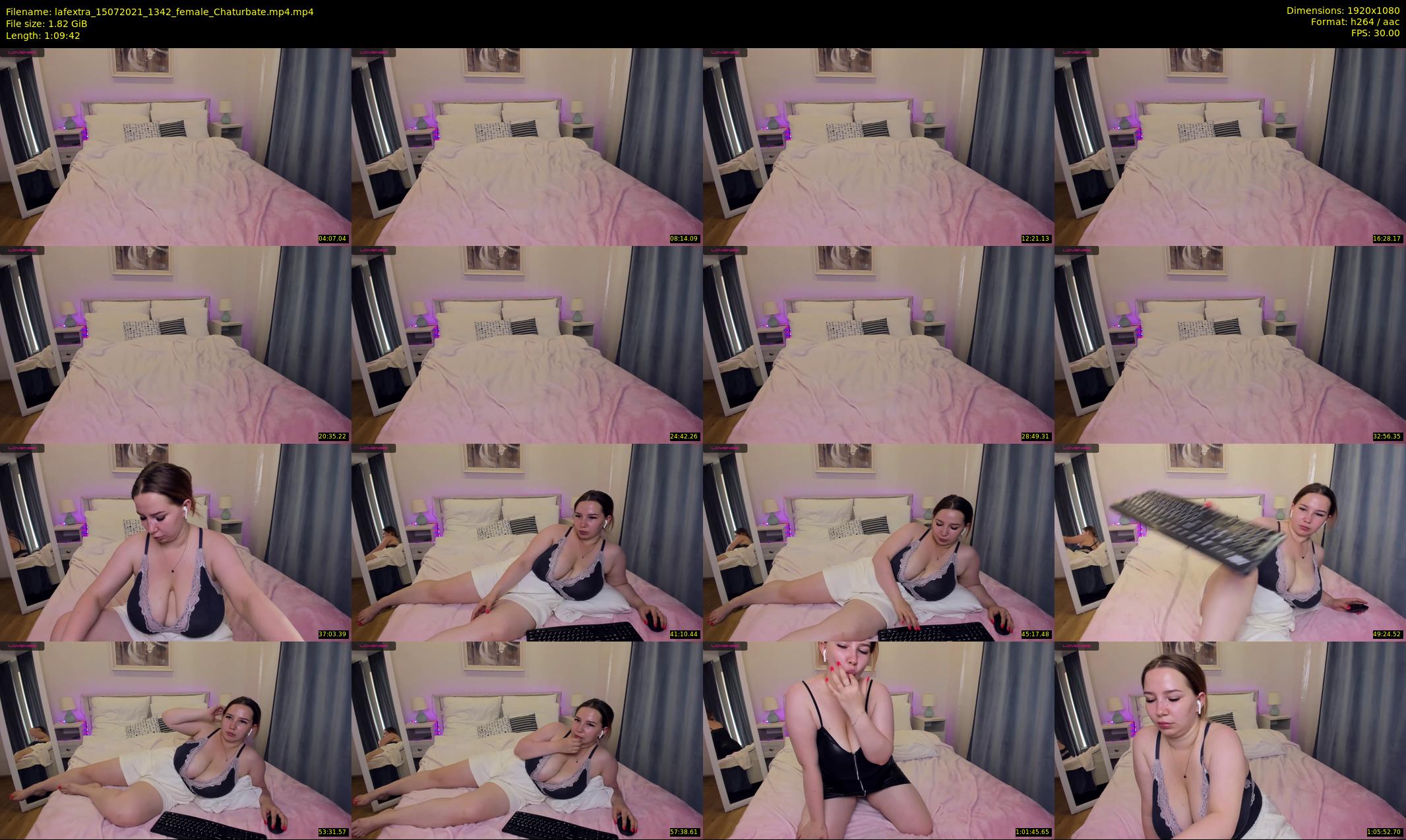 lafextra — 70 minute Chaturbate female cam show recording, 1080p, Jul 15, 2021
