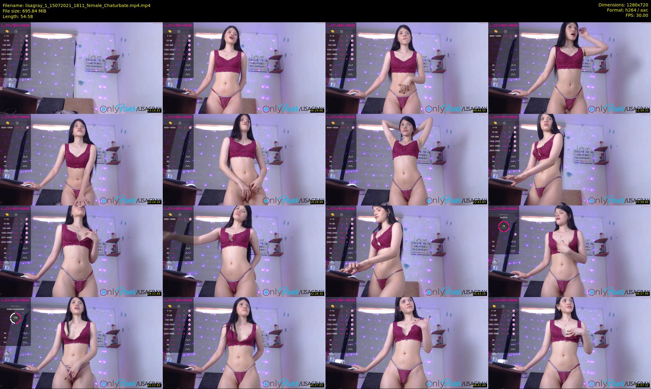 lisagray_1 — 55 minute Chaturbate female cam show recording, 720p, Jul 15, 2021