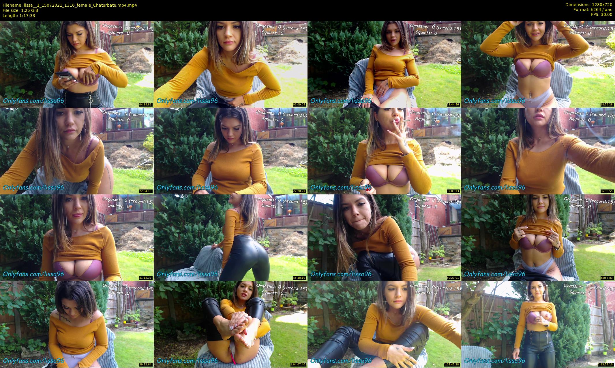 lissa__1 — 78 minute Chaturbate female cam show recording, 720p, Jul 15, 2021