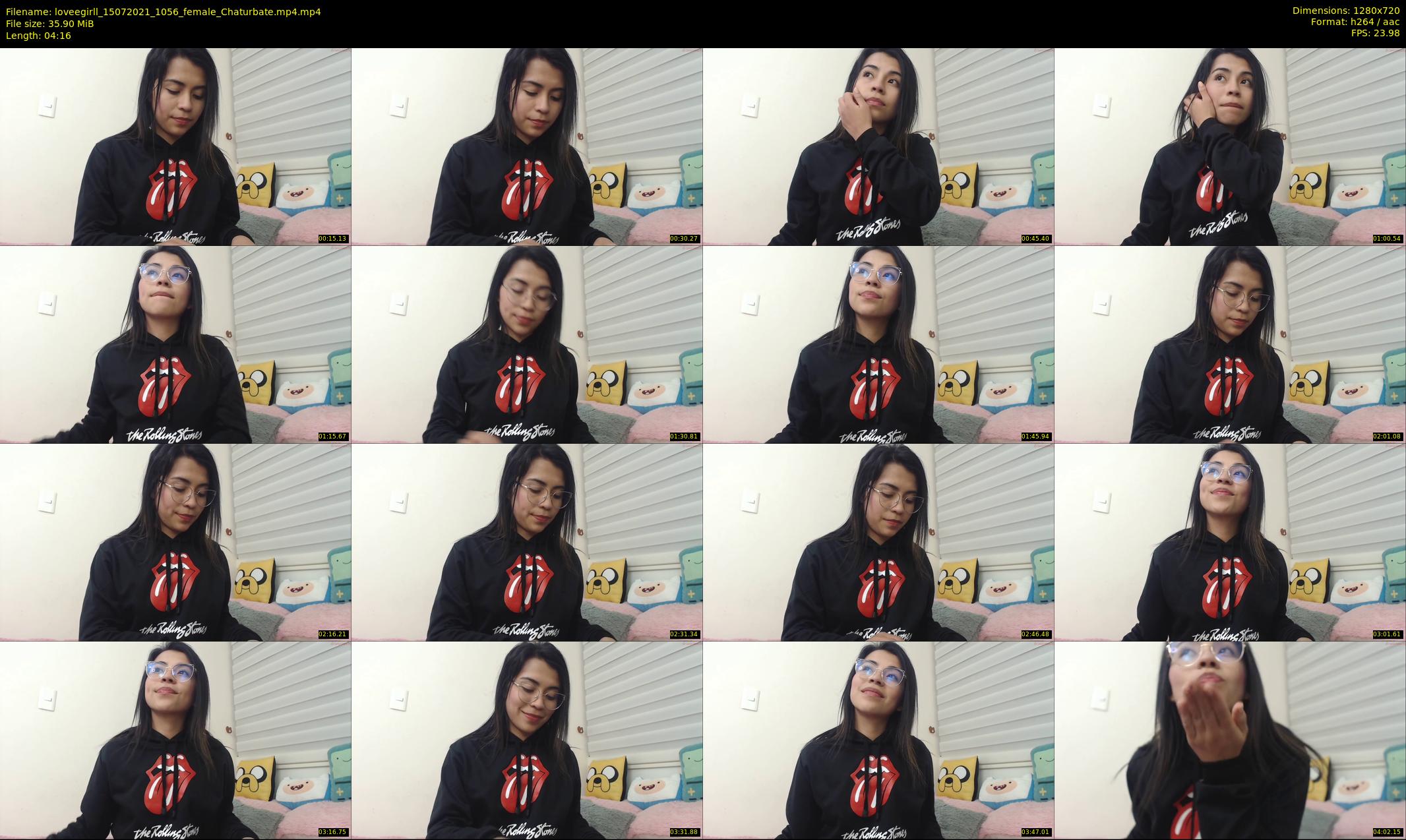 loveegirll — 5 minute Chaturbate female cam show recording, 720p, Jul 15, 2021