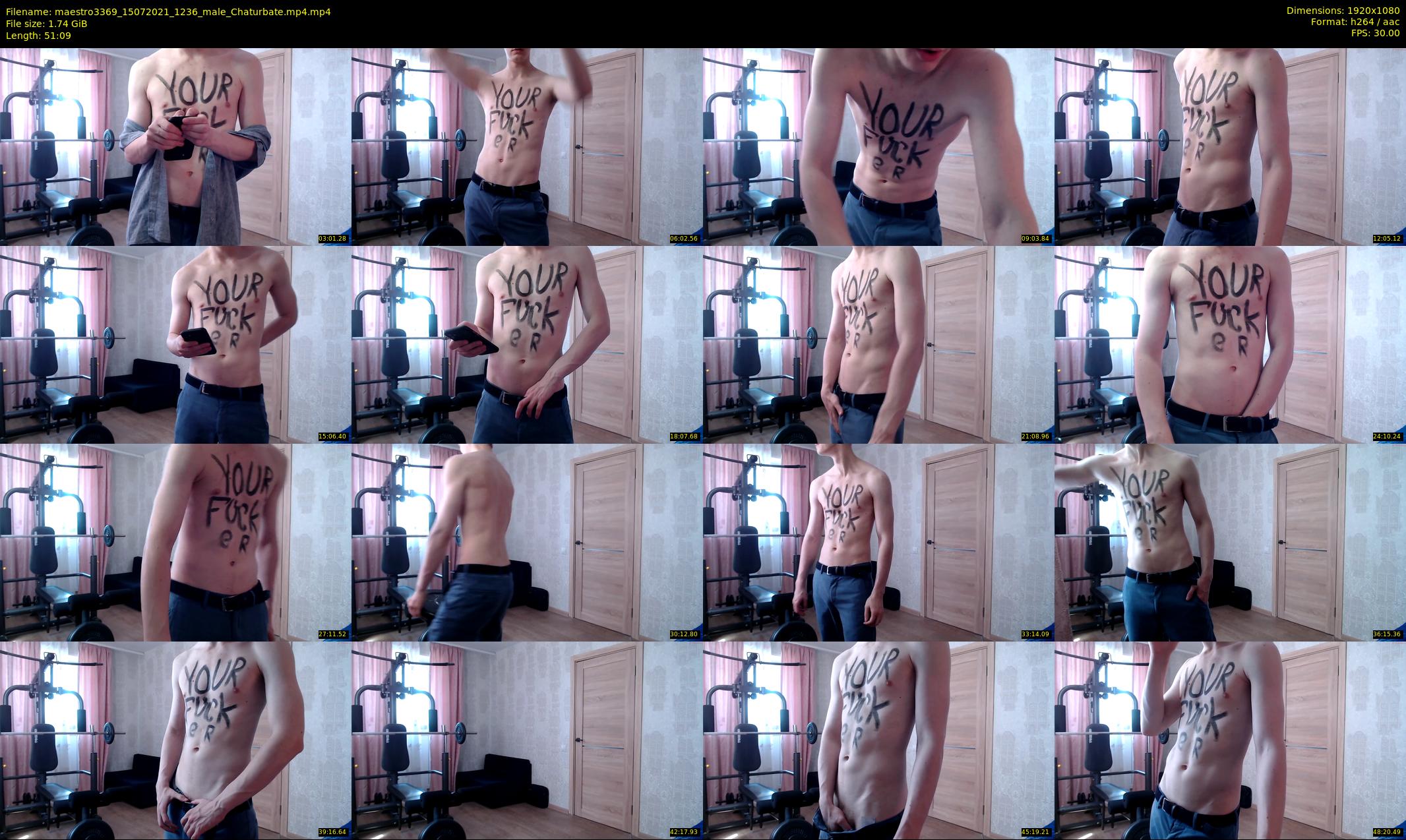 maestro3369 — 52 minute Chaturbate male cam show recording, 1080p, Jul 15, 2021