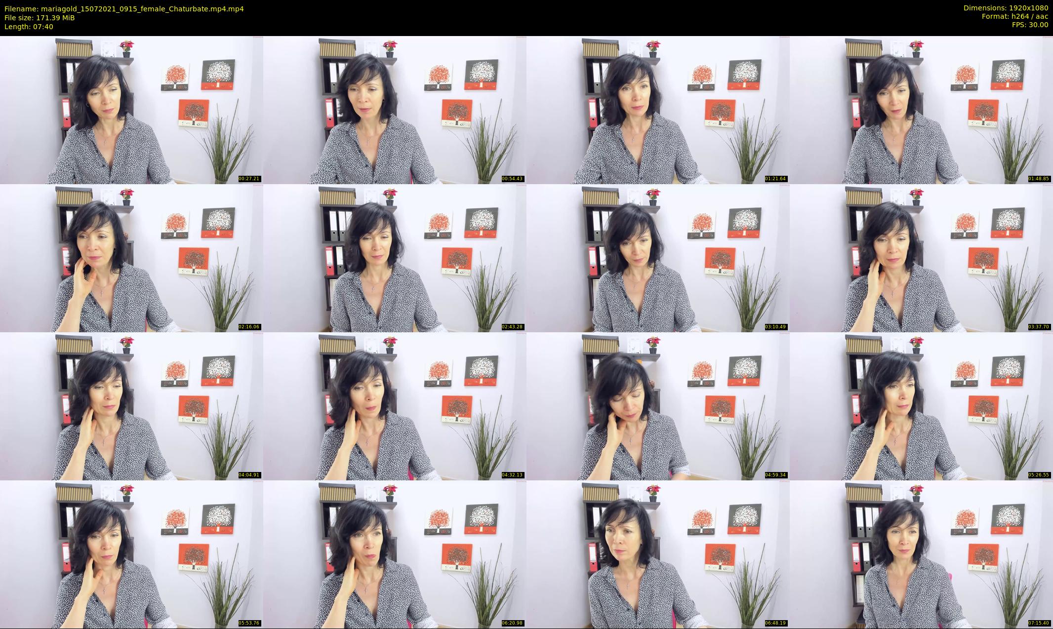 mariagold — 8 minute Chaturbate female cam show recording, 1080p, Jul 15, 2021