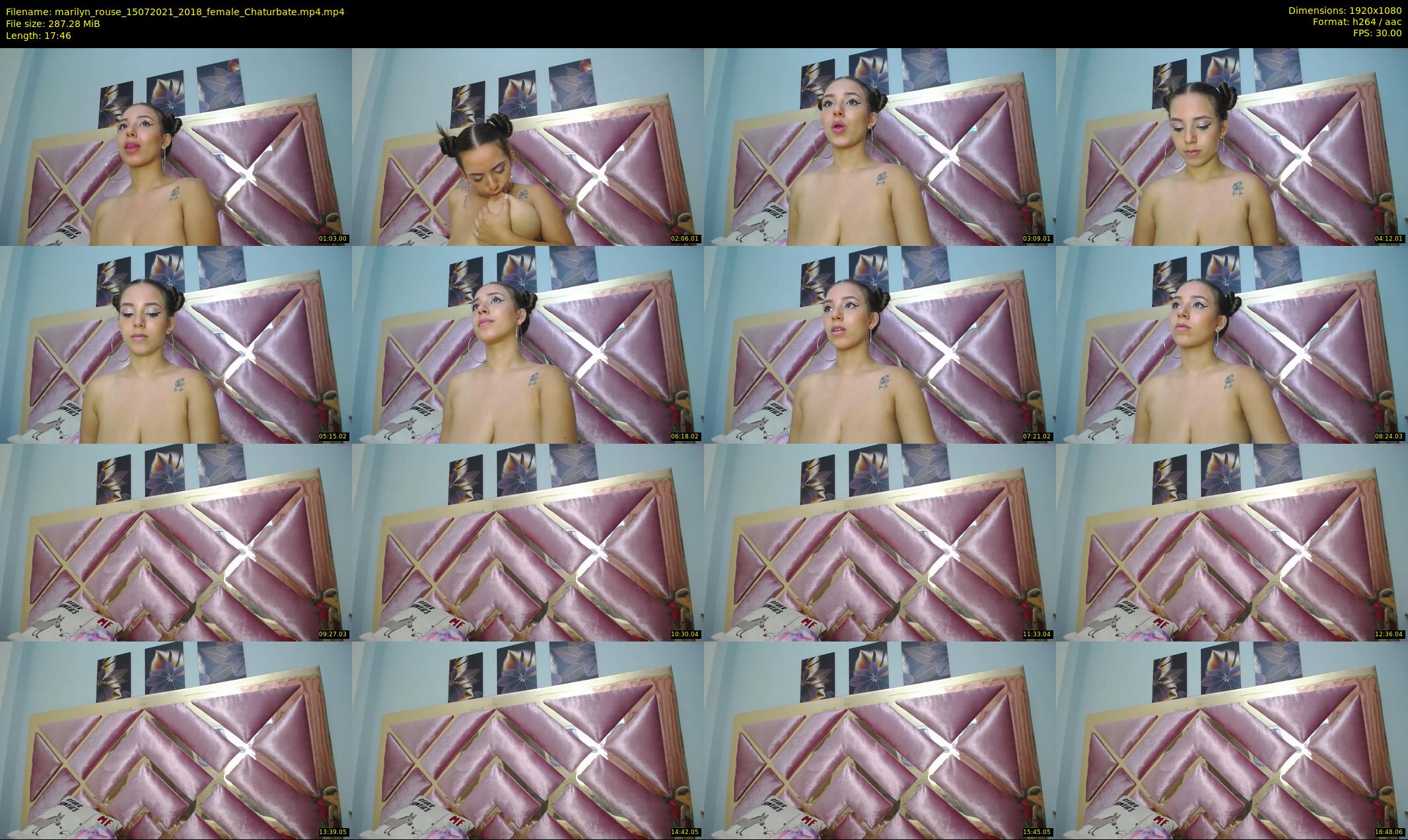 marilyn_rouse — 18 minute Chaturbate female cam show recording, 1080p, Jul 15, 2021