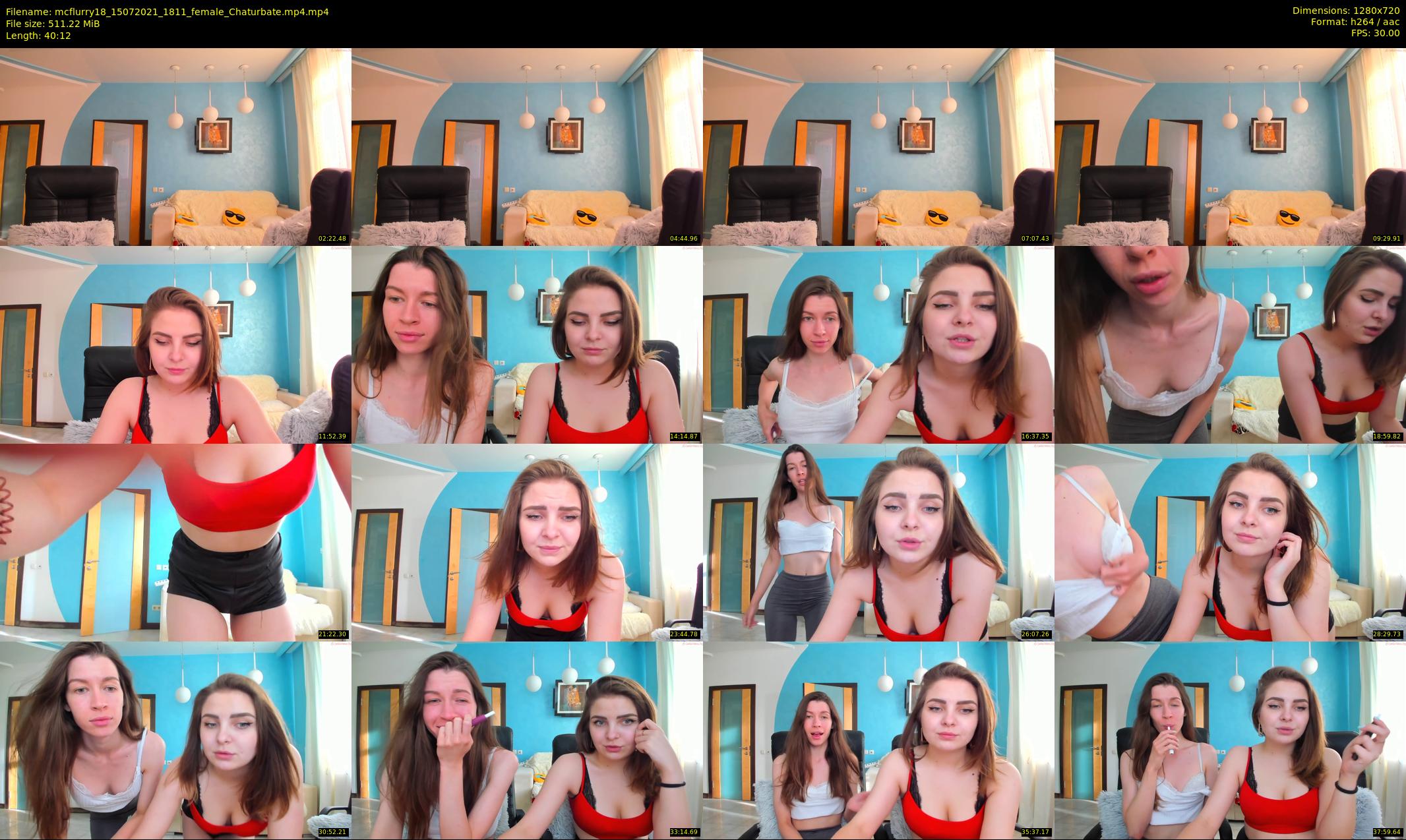 mcflurry18 — 41 minute Chaturbate female cam show recording, 720p, Jul 15, 2021