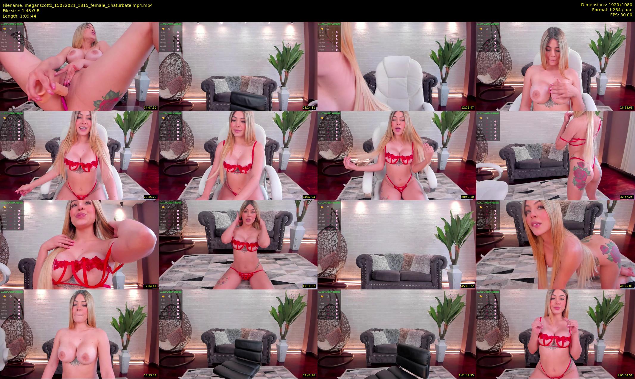 meganscottx — 70 minute Chaturbate female cam show recording, 1080p, Jul 15, 2021