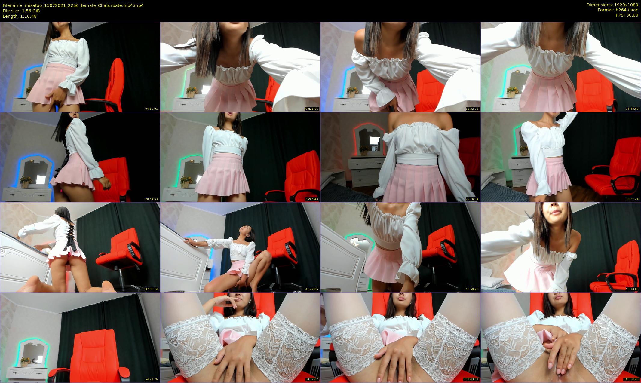 misatoo — 71 minute Chaturbate female cam show recording, 1080p, Jul 15, 2021