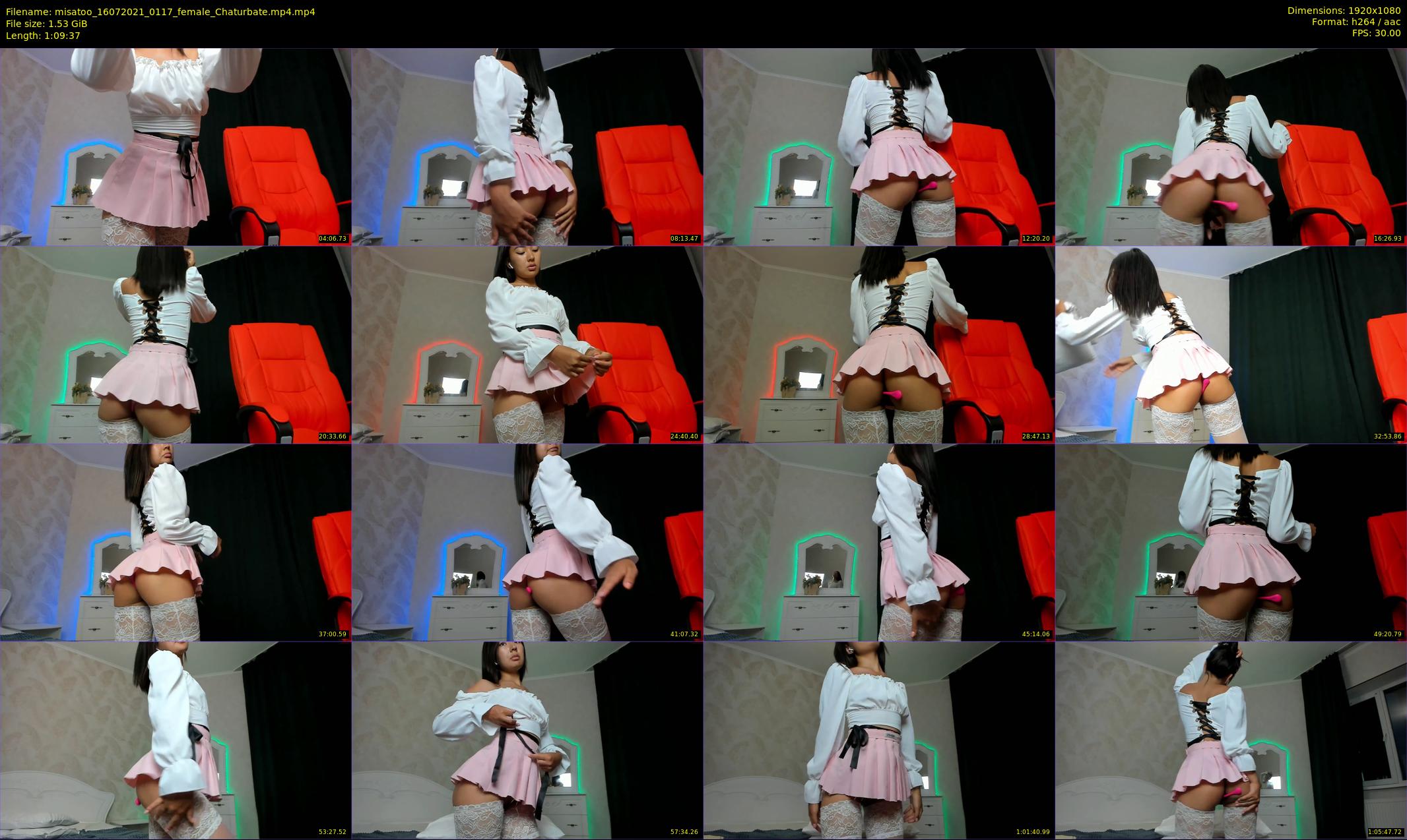 misatoo — 70 minute Chaturbate female cam show recording, 1080p, Jul 16, 2021