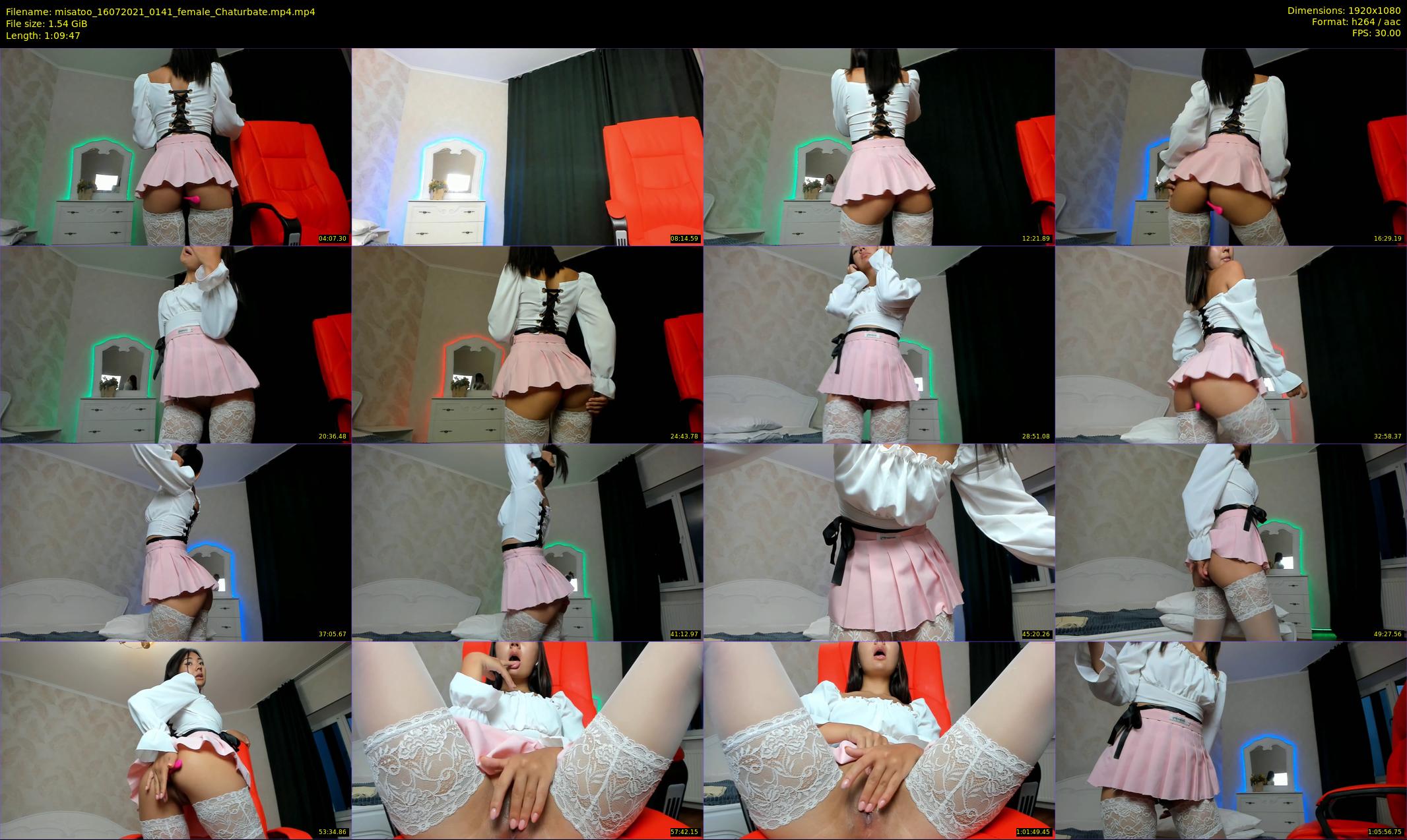 misatoo — 70 minute Chaturbate female cam show recording, 1080p, Jul 16, 2021