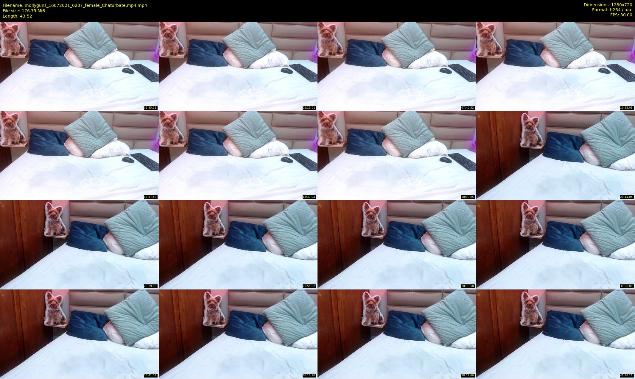 mollyguns — 44 minute Chaturbate female cam show recording, 720p, Jul 16, 2021