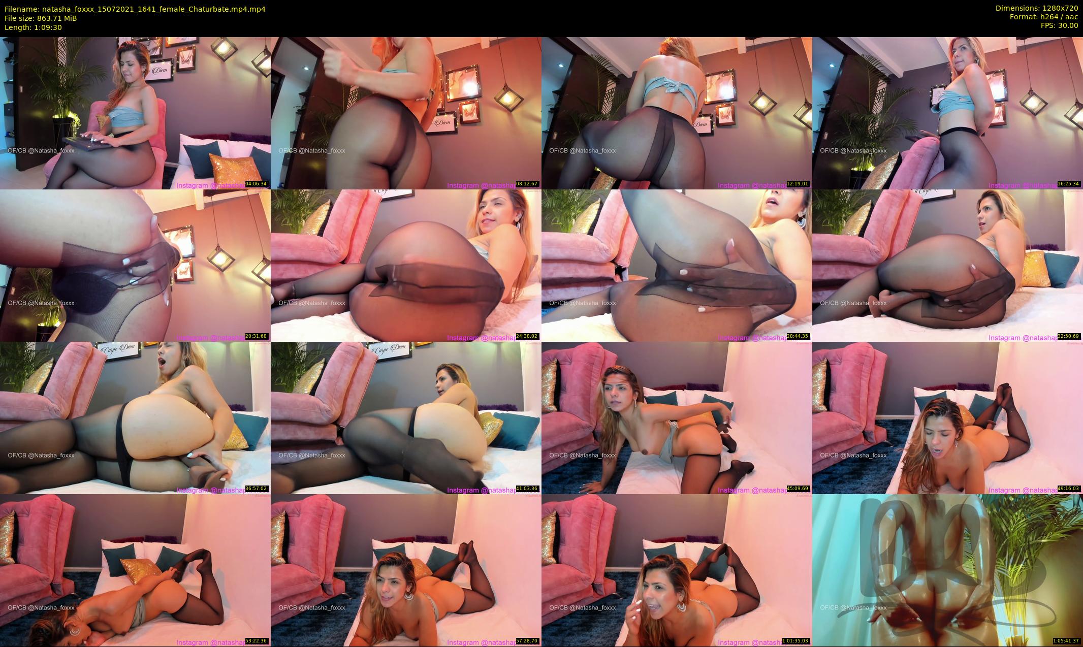 natasha_foxxx — 70 minute Chaturbate female cam show recording, 720p, Jul 15, 2021